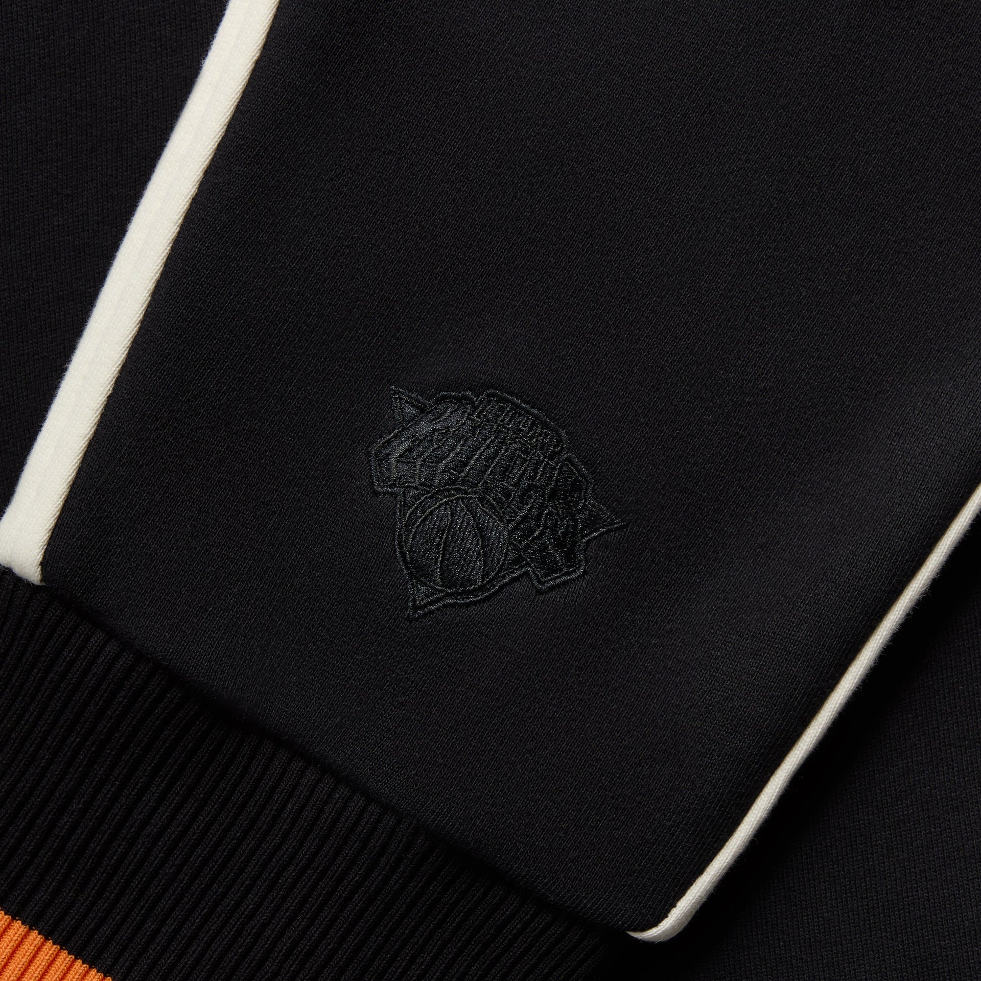 Kith for the New York Knicks Madison Square Garden Vintage Nelson Quarter Zip - Black