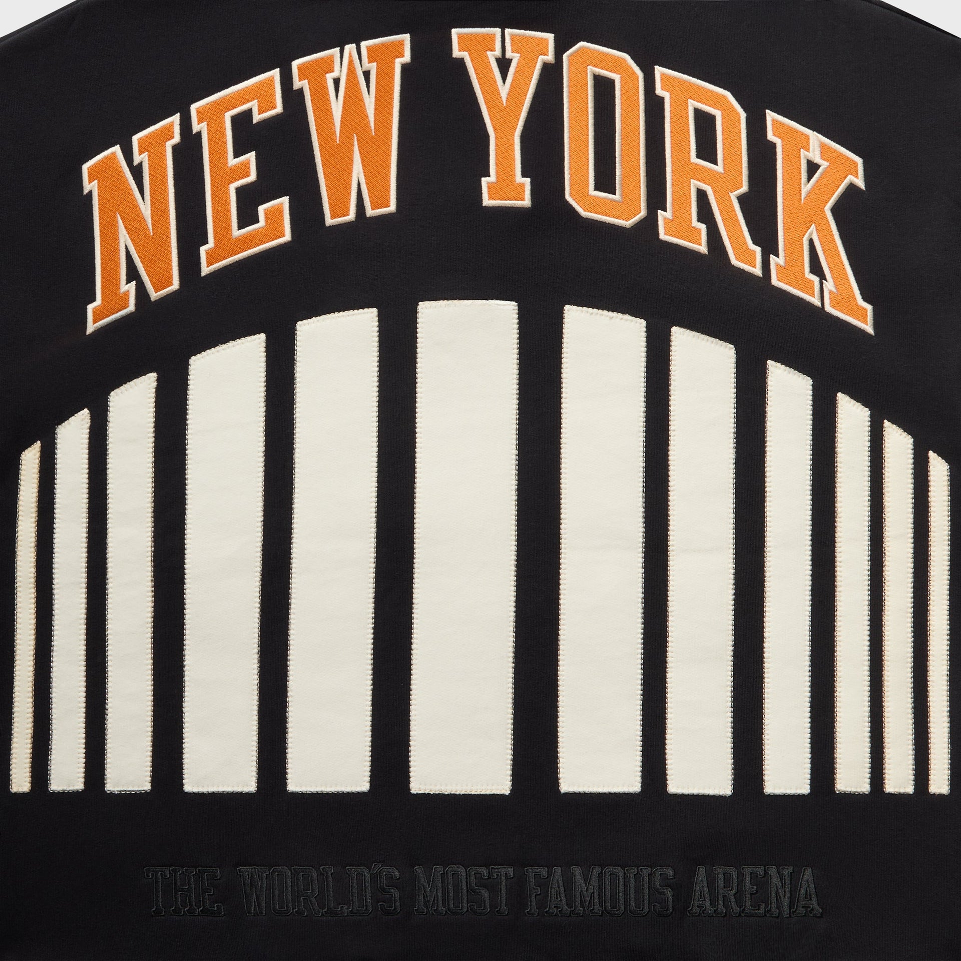 Kith for the New York Knicks Madison Square Garden Vintage Nelson Quarter Zip - Black