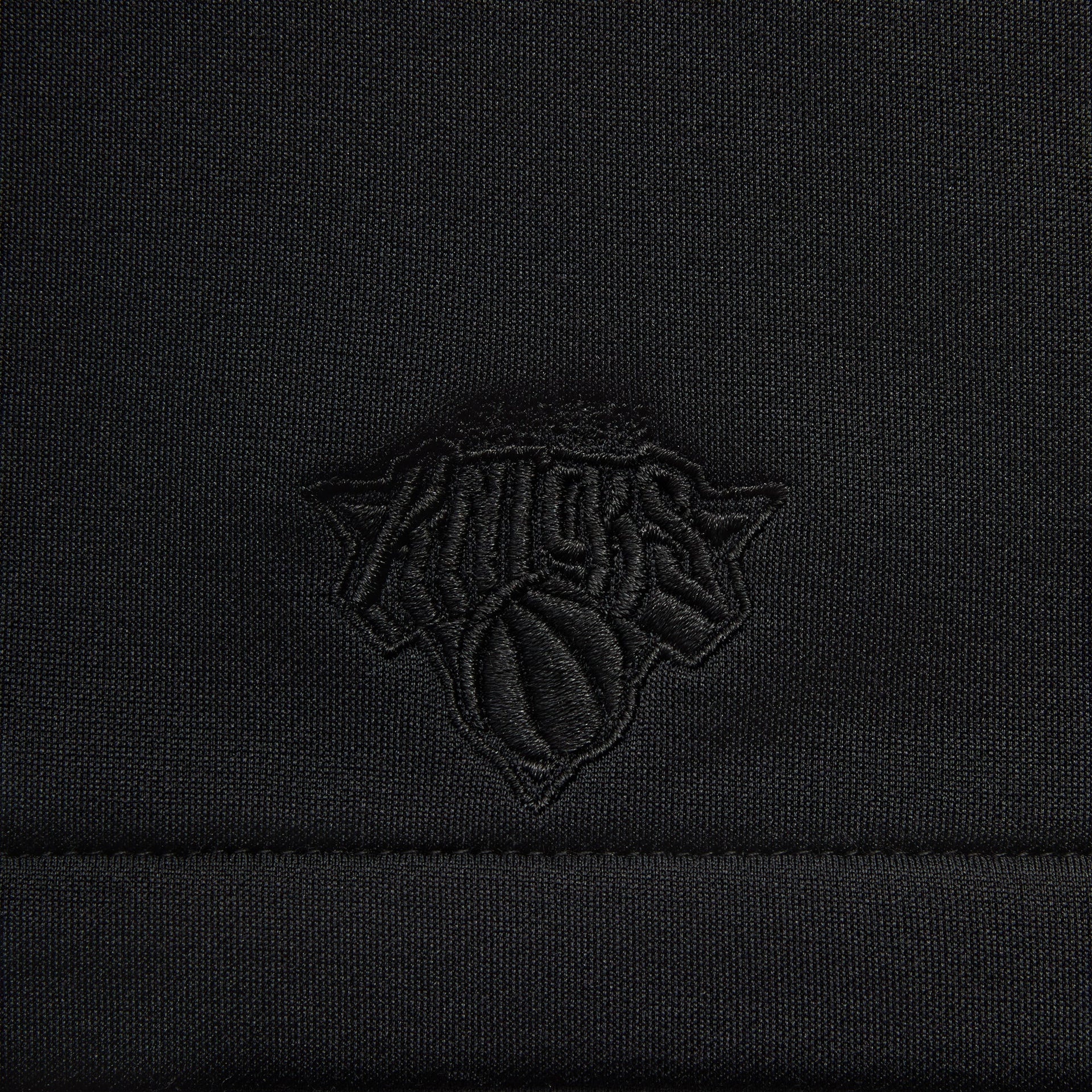 Kith for the New York Knicks Tricot Full Zip Sweater - Black
