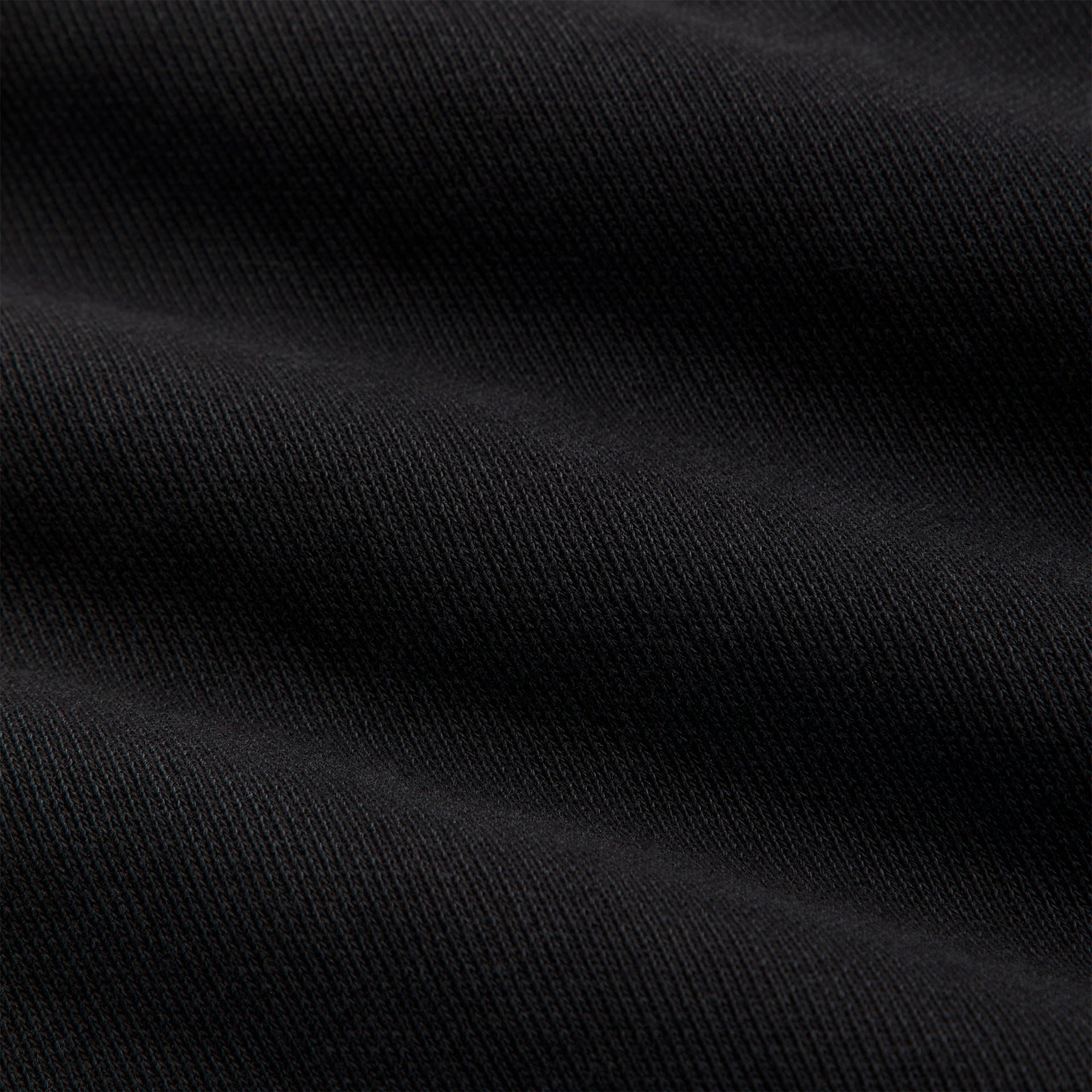 Kith Garment Dyed Fleece Mockneck Sweatshirt - Black