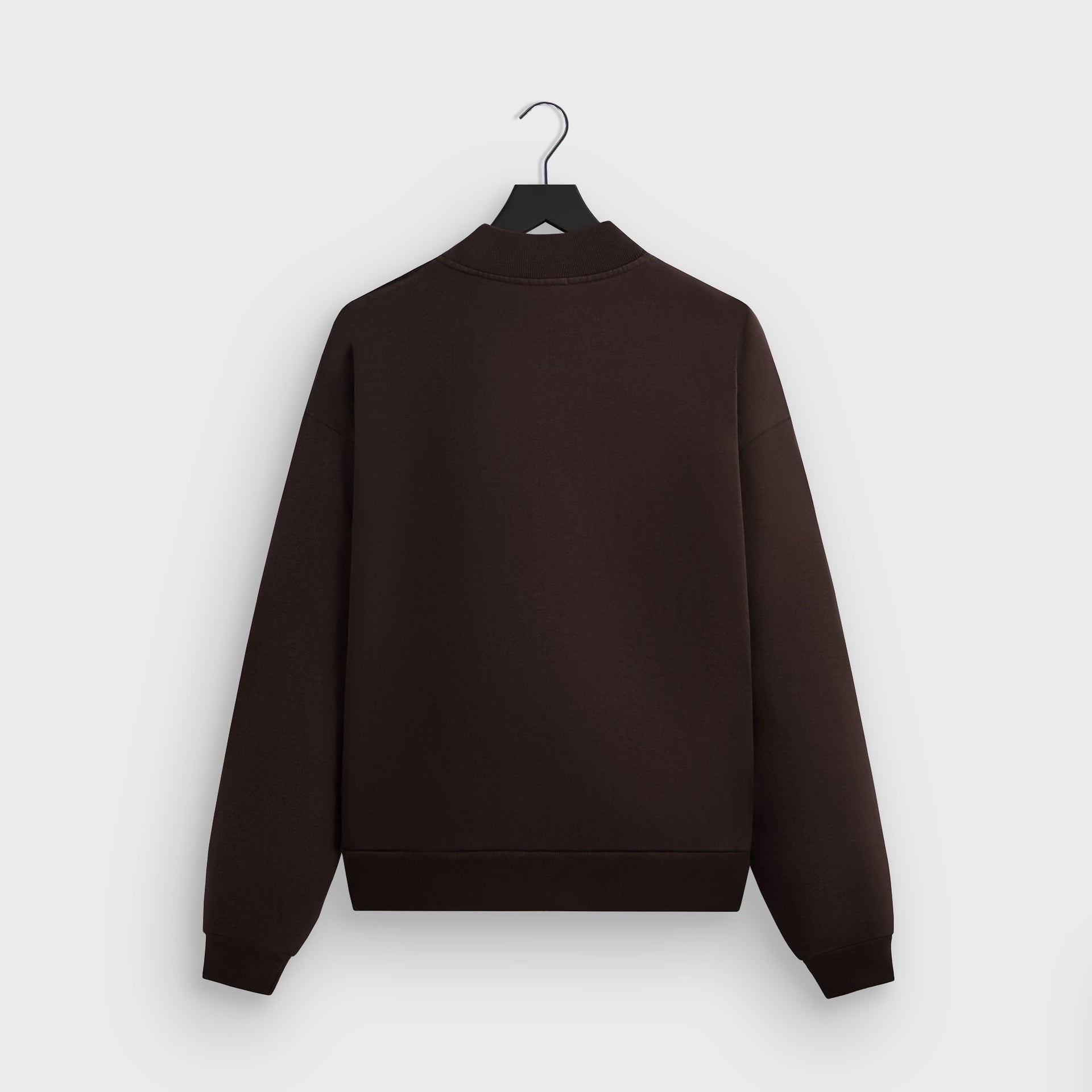 Kith Garment Dyed Fleece Mockneck Sweatshirt - Kindling