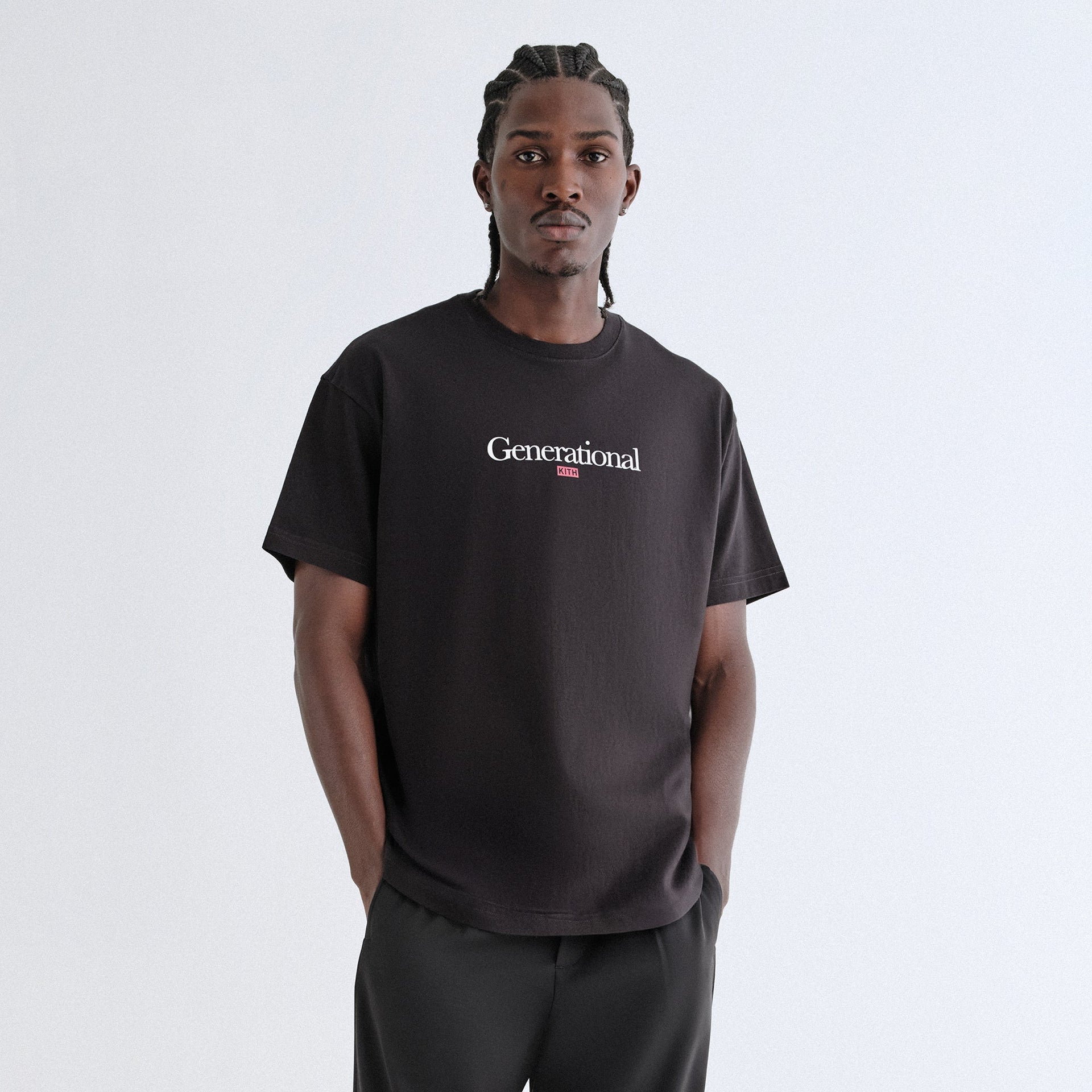 Kith Generational Quote Tee - Black