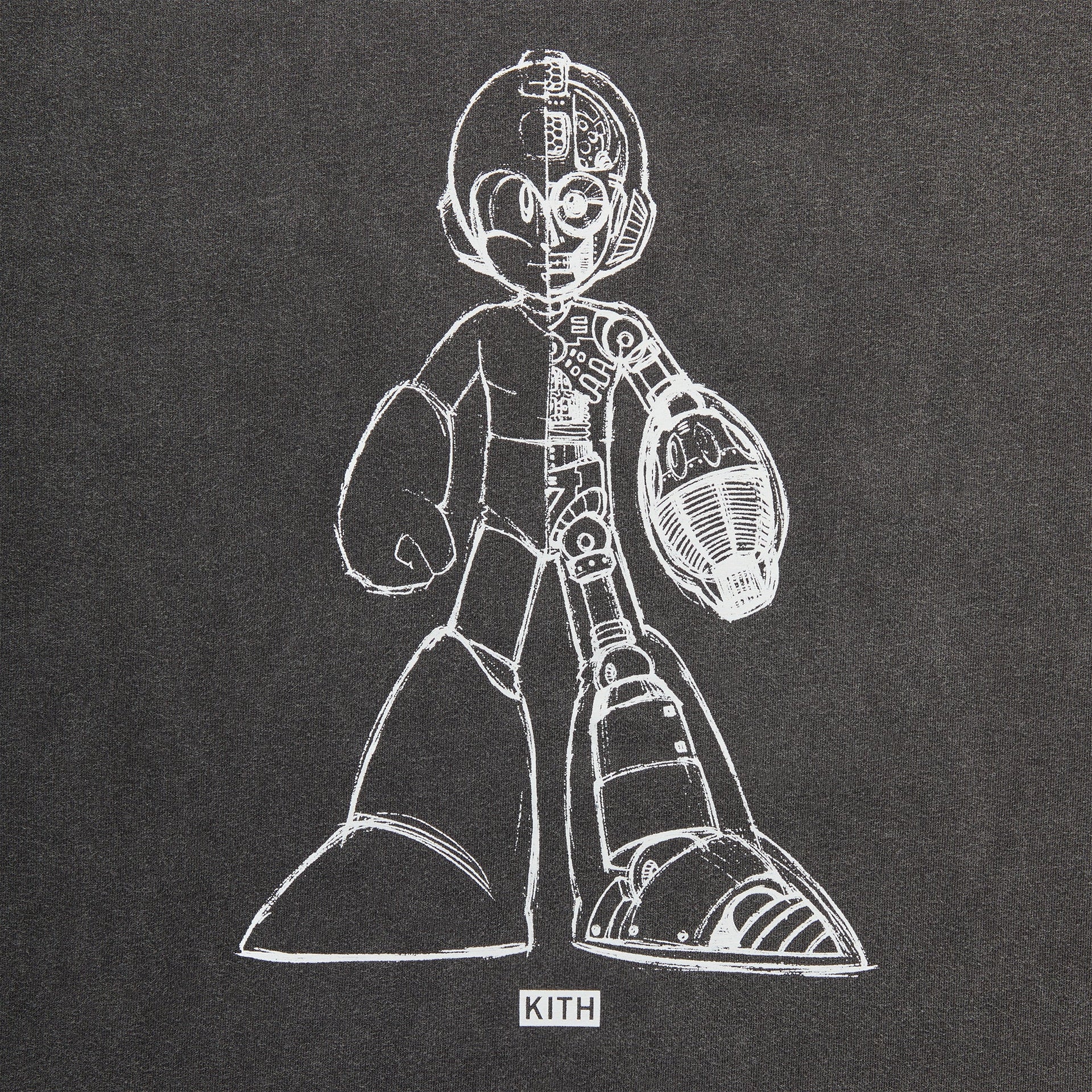 Capcom | Kith Mega Man Sketch Vintage Tee - Black