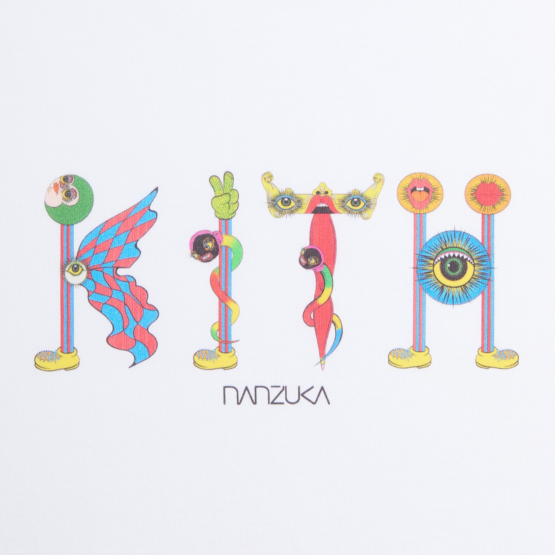 Kith for Nanzuka Gallery Tanaami Tee - White