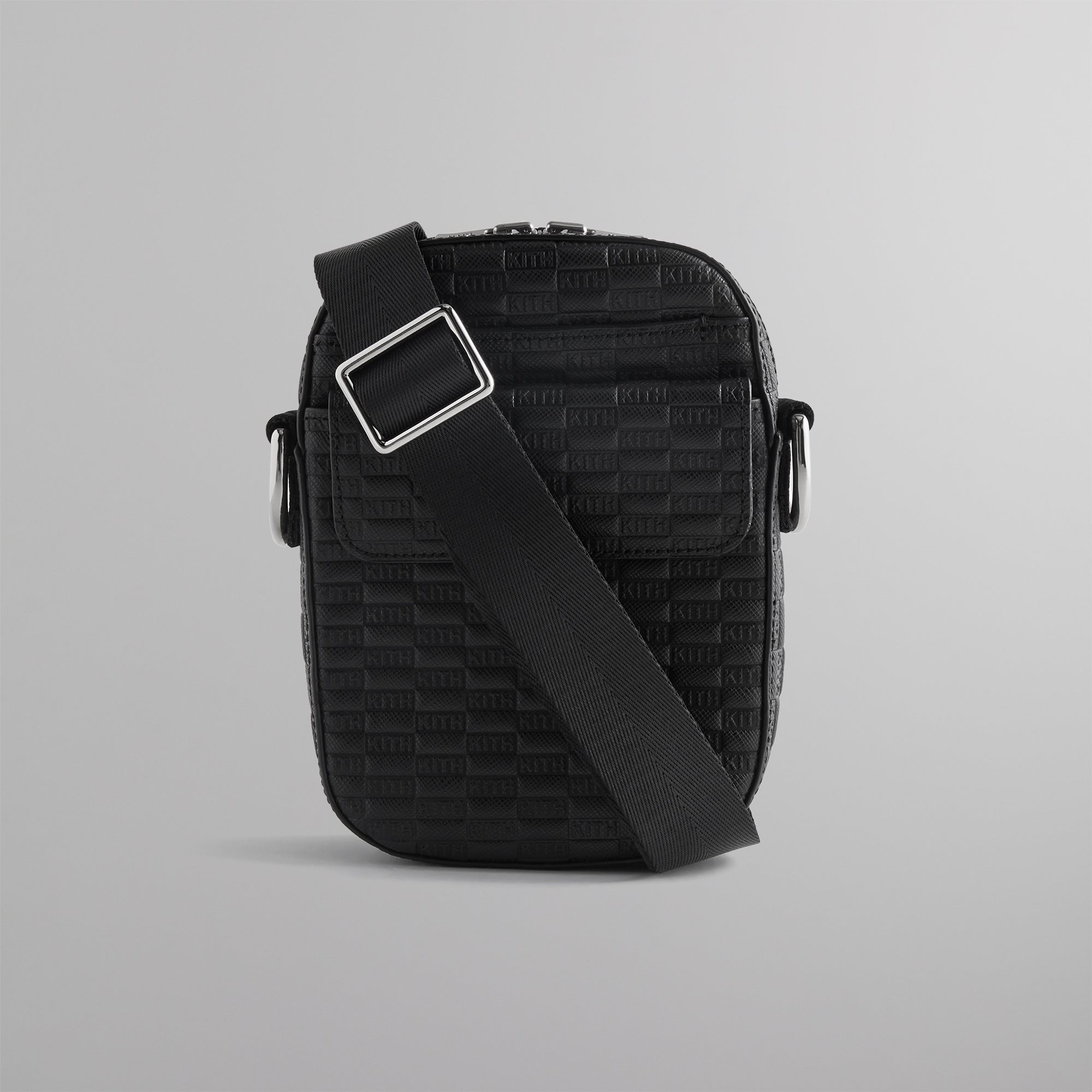 Kith Utility Crossbody in Saffiano Leather - Black