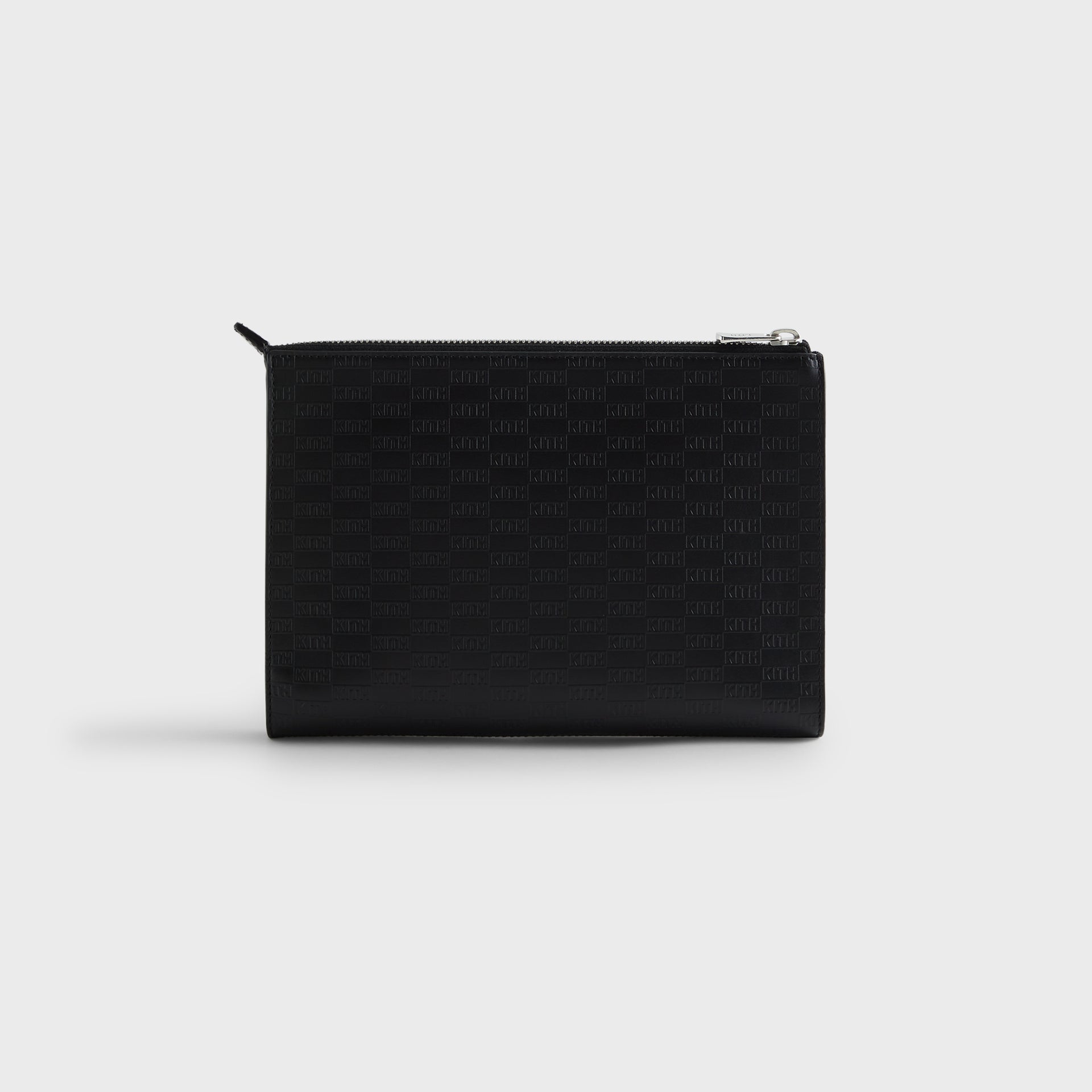 Kith Monogram Zipper Pouch - Black