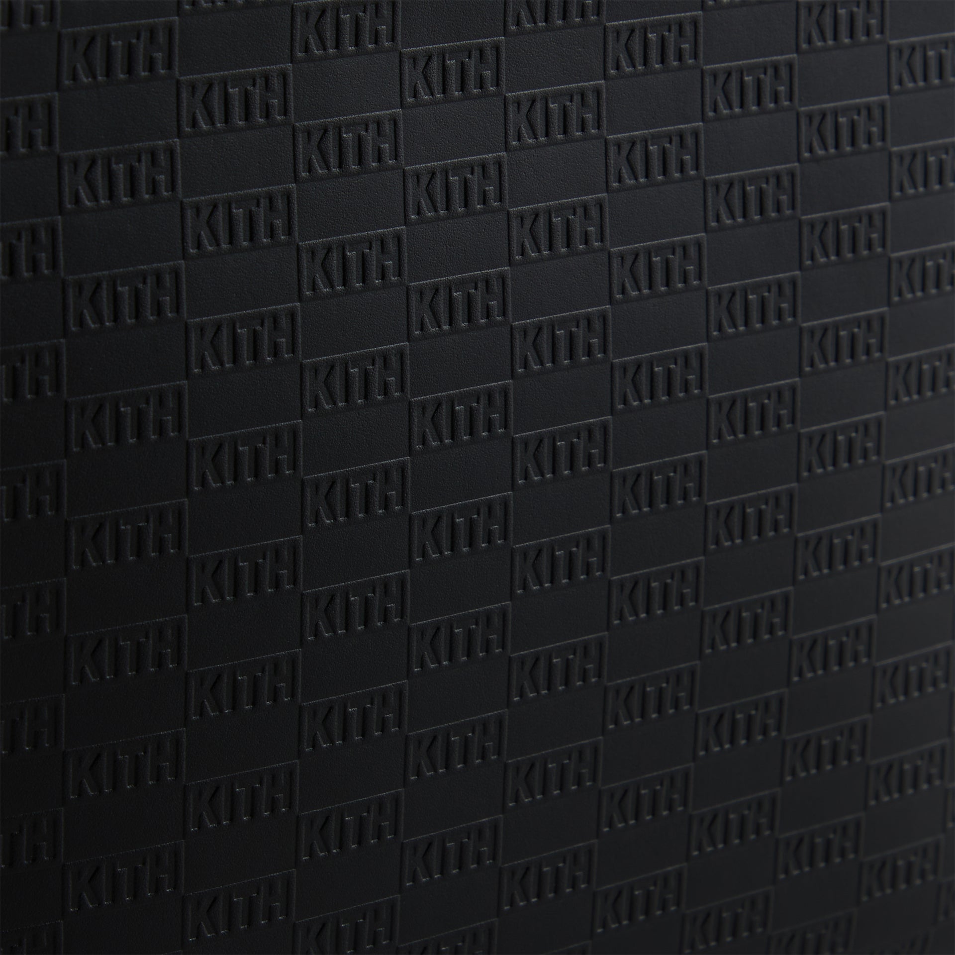 Kith Monogram Zipper Pouch - Black