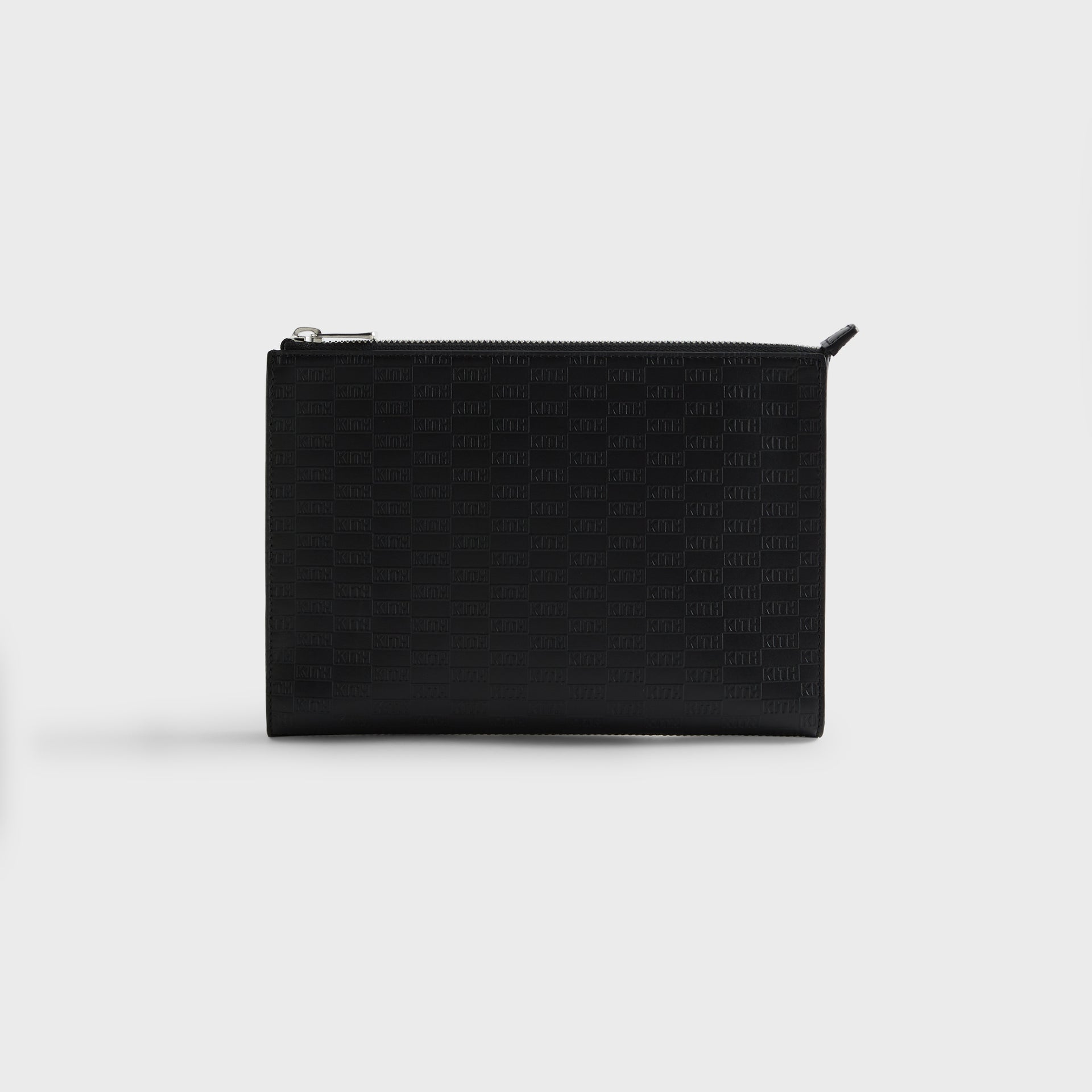 Kith Monogram Zipper Pouch - Black