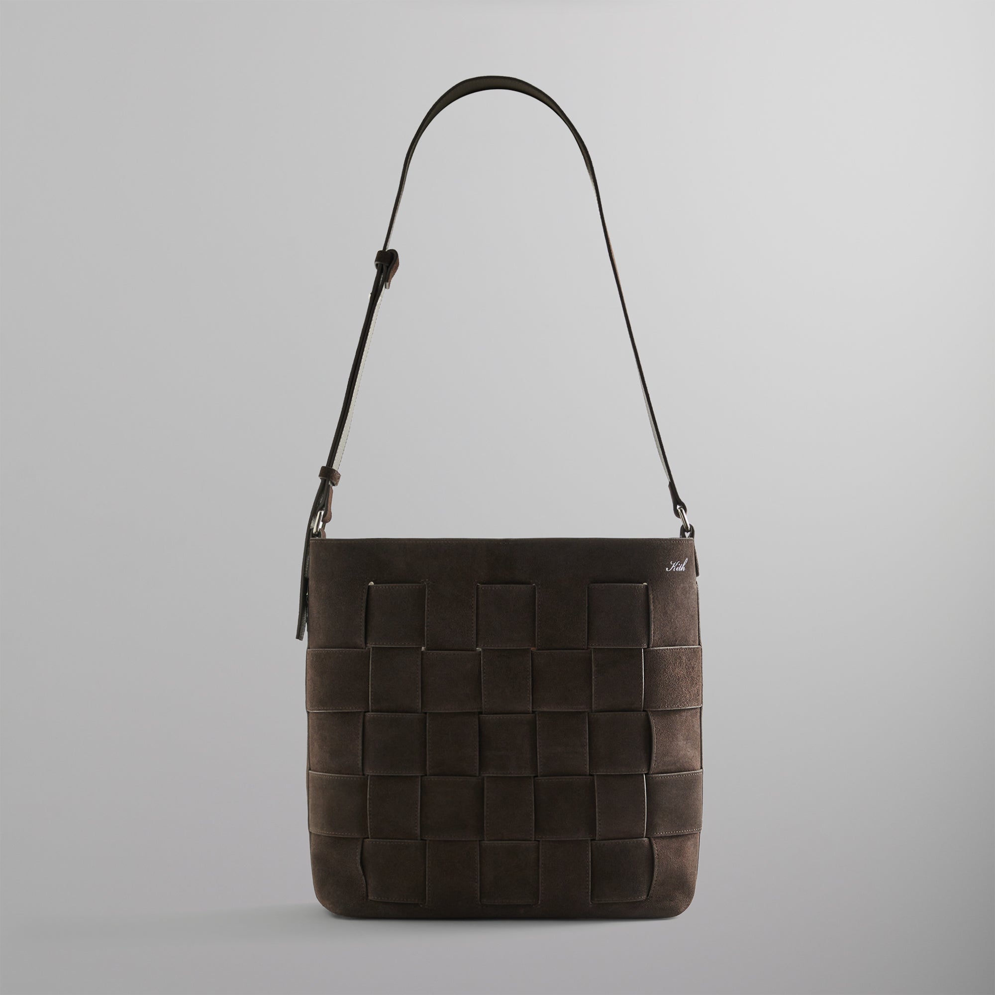 Kith Woven Oiled Suede Tote - Incognito