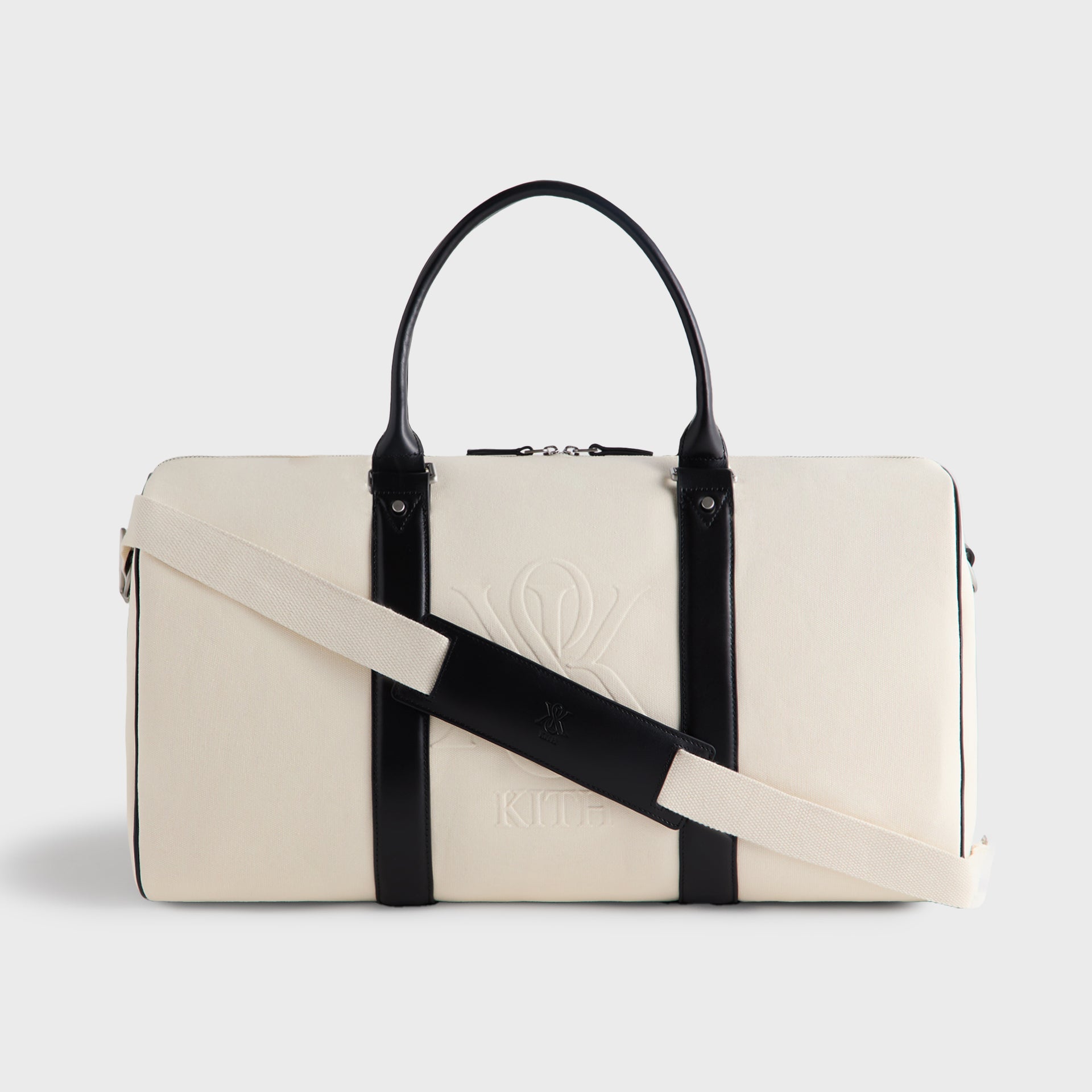 Kith Crest Canvas Duffle Bag - Sandrift