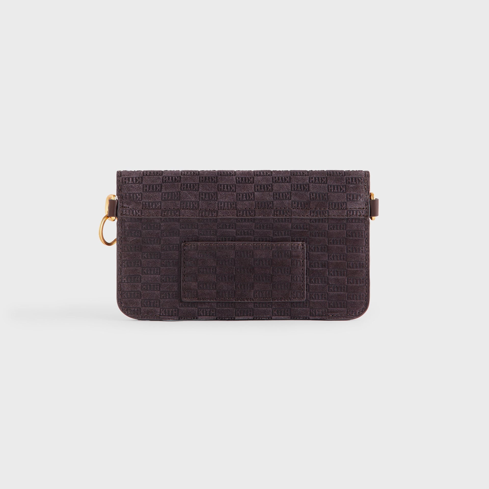 Kith Monogram Suede Envelope K20 Bag - Incognito