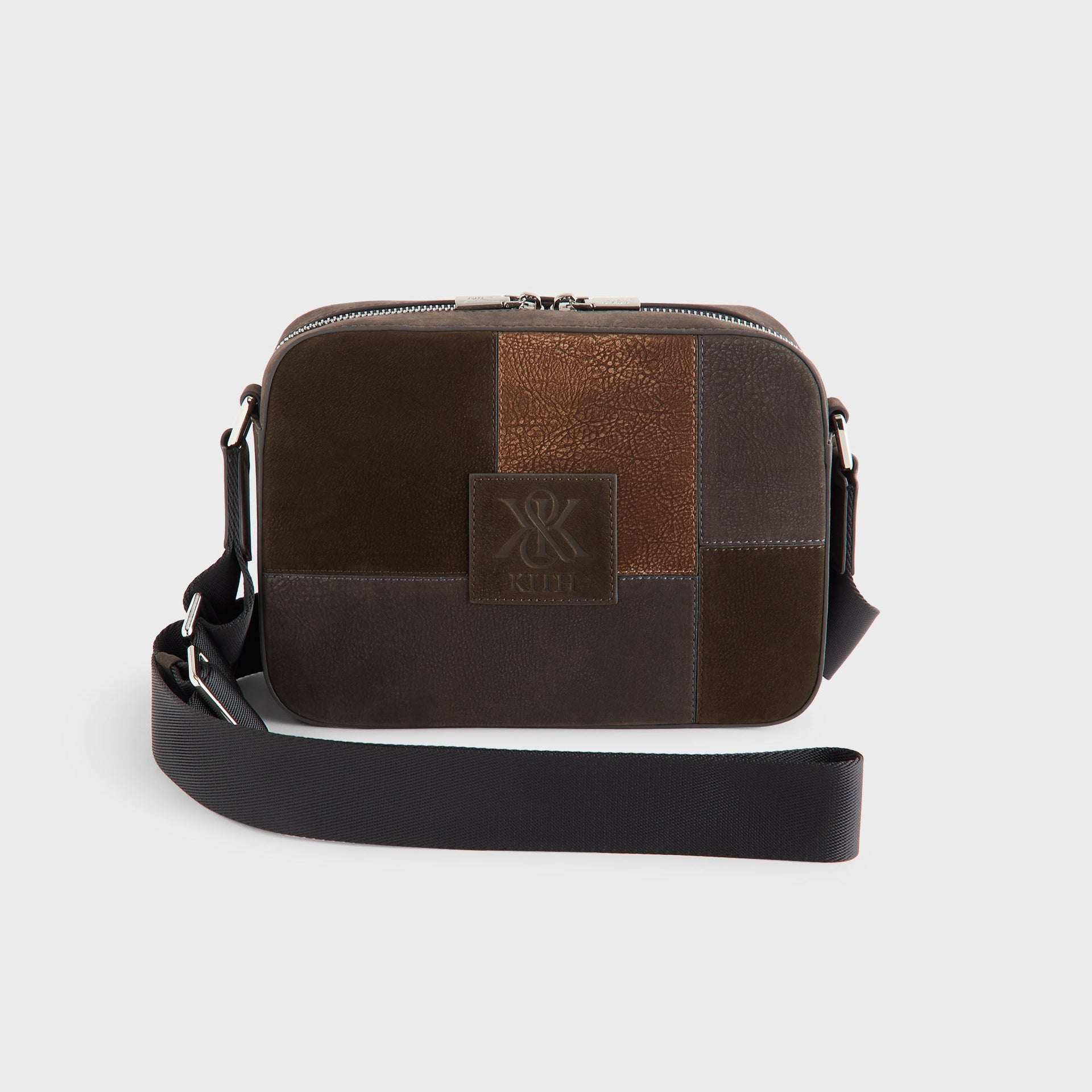 Kith Patchwork Velvet Patina Camera Crossbody - Clever