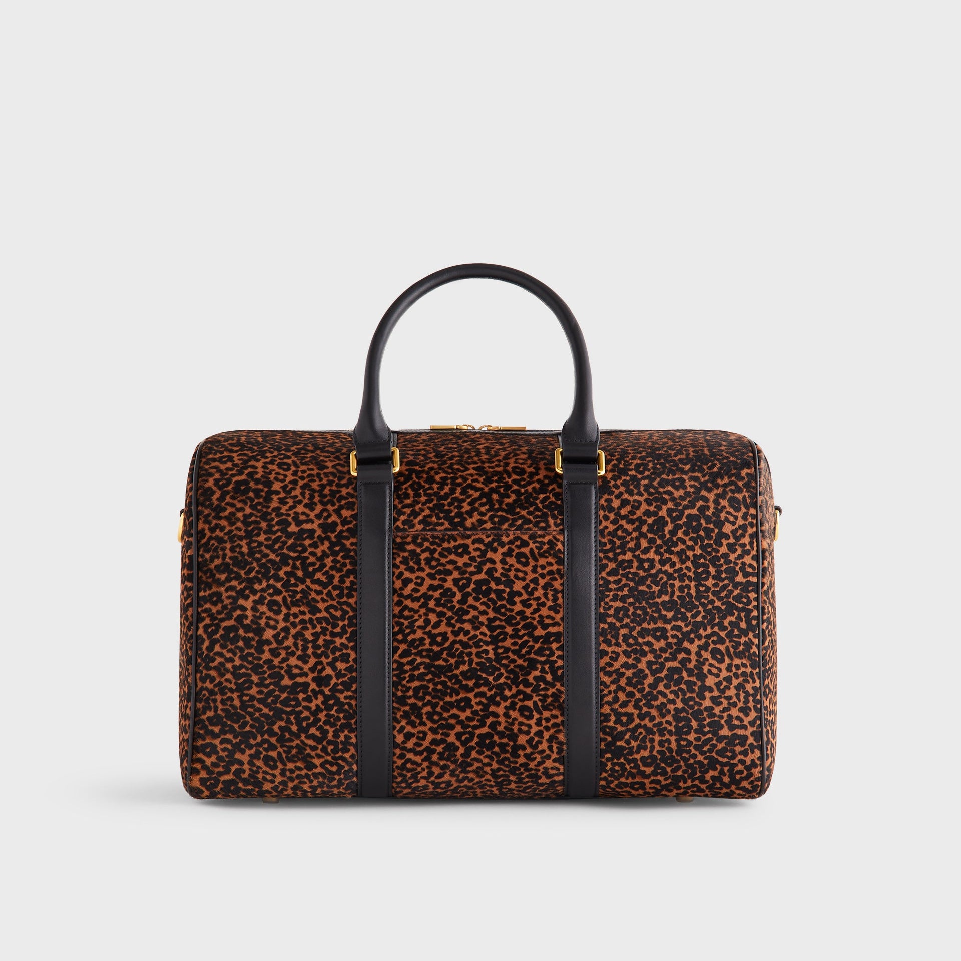 Kith Leopard Printed Ponyhair Traveler K40 Bag - Sanctuary