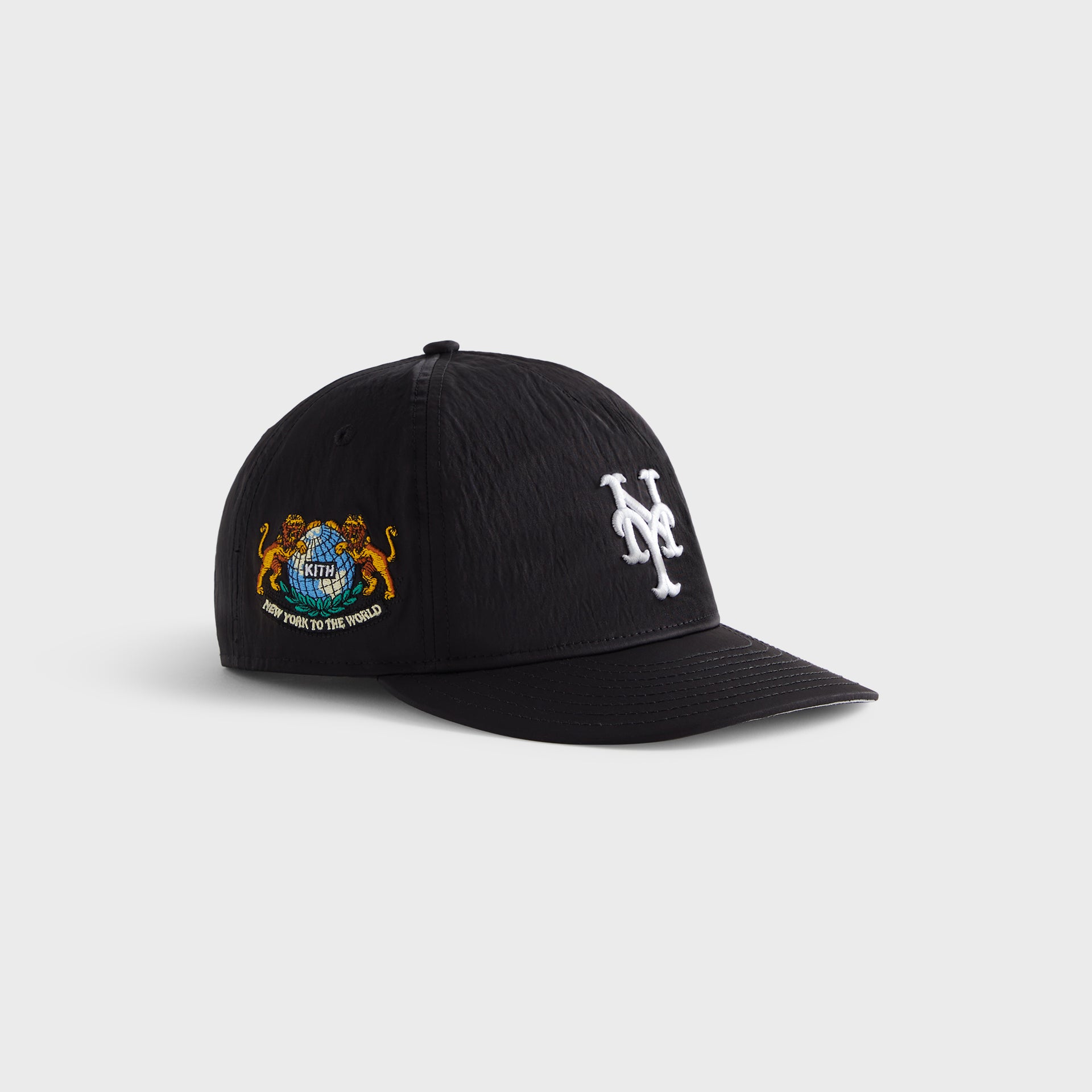 Kith & New Era for the New York Mets Nylon 9FIFTY A-Frame - Black