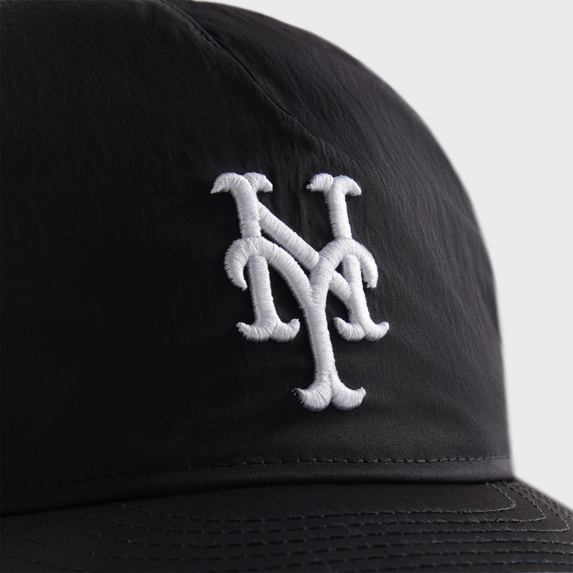Kith & New Era for the New York Mets Nylon 9FIFTY A-Frame - Black