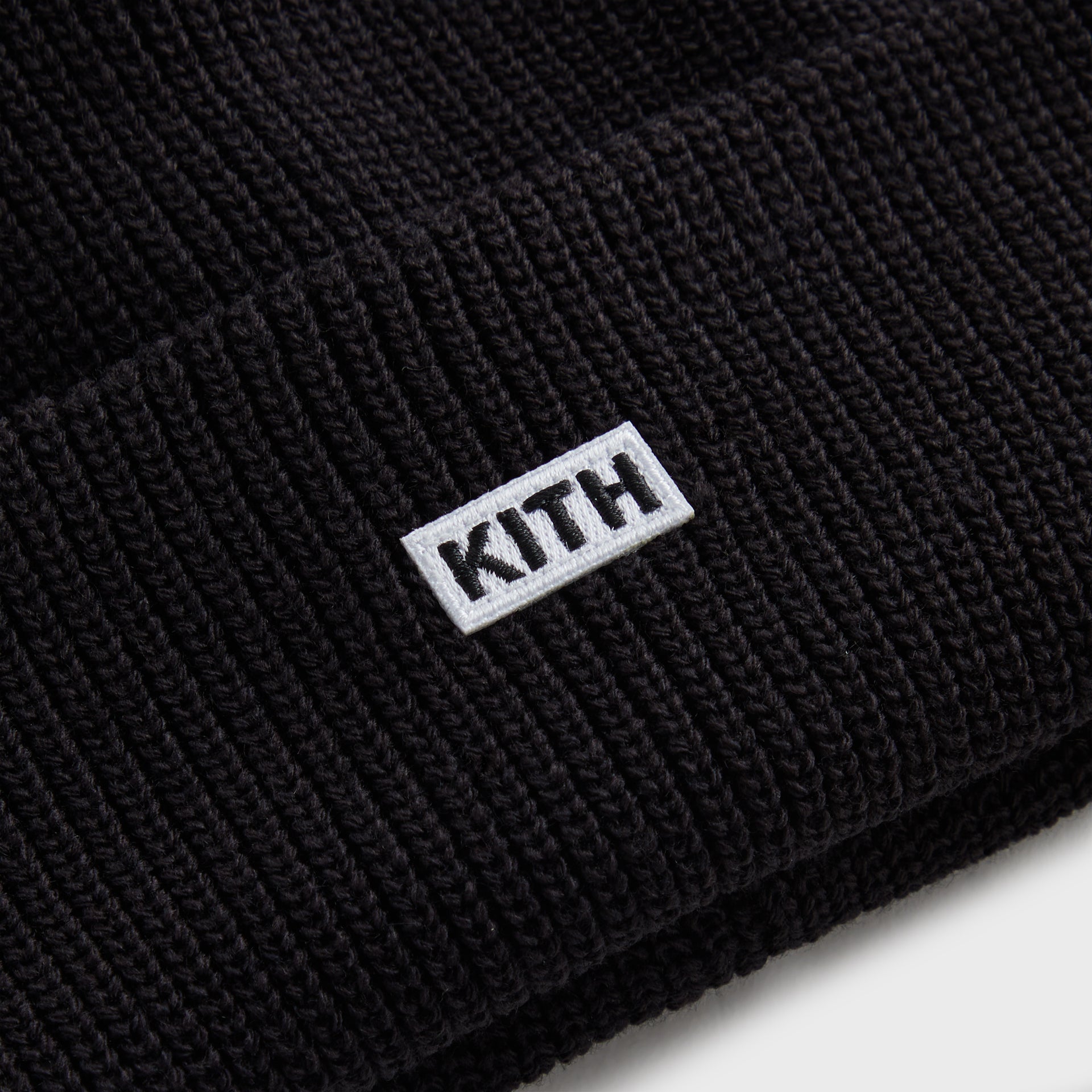 Kith Classic Beanie - Black