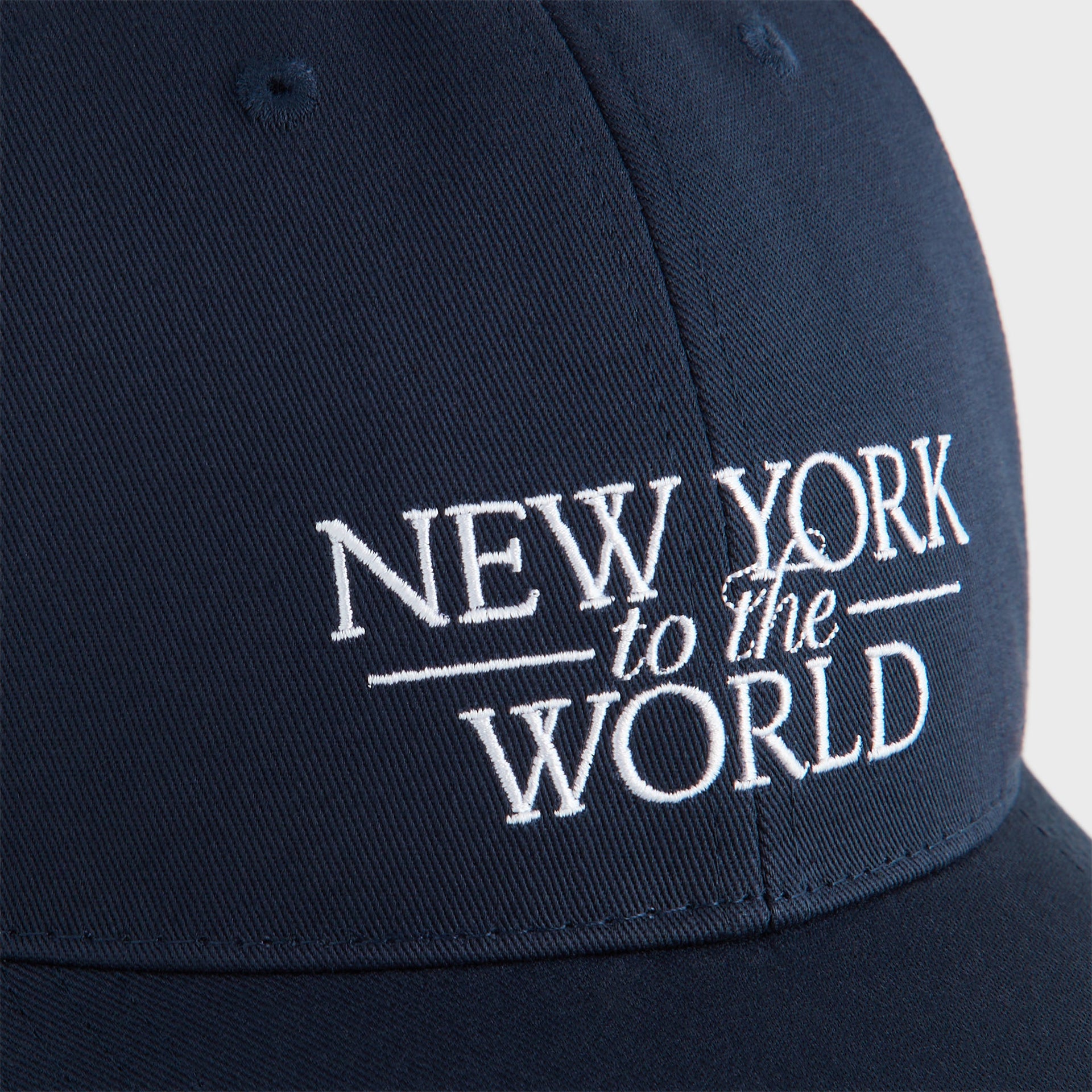 Kith NY to the World Twill Aaron Cap - Nocturnal