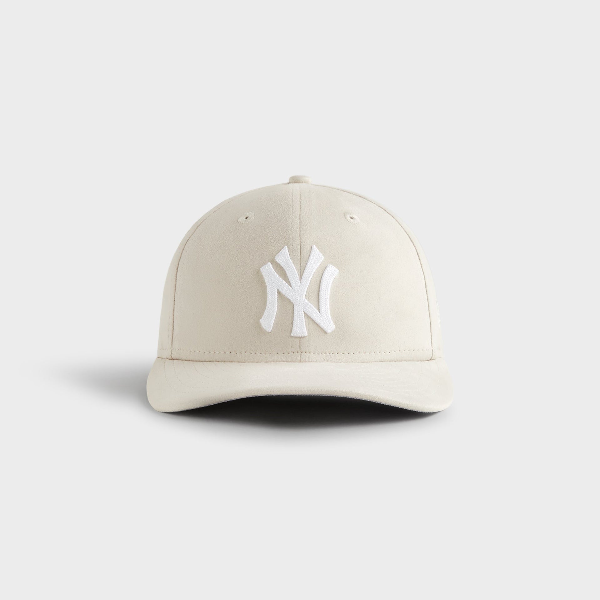 Kith & New Era for the New York Yankees Microsuede 59FIFTY Low Profile Fitted - Sandrift