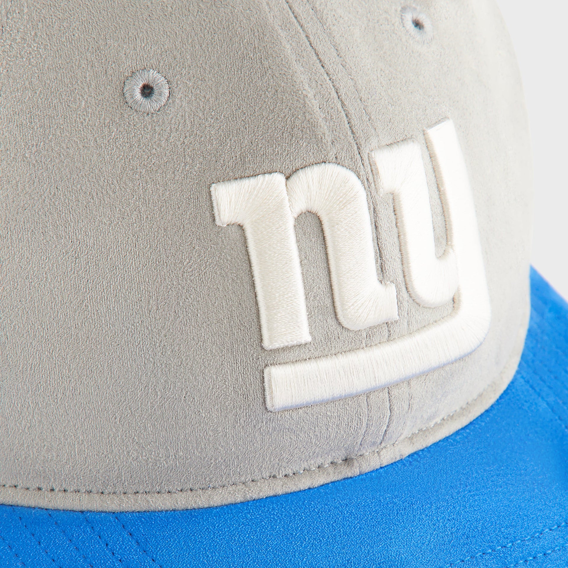 Kith & '47 for the NFL New York Giants Microsuede Two-Tone Franchise LS Cap - Concrete