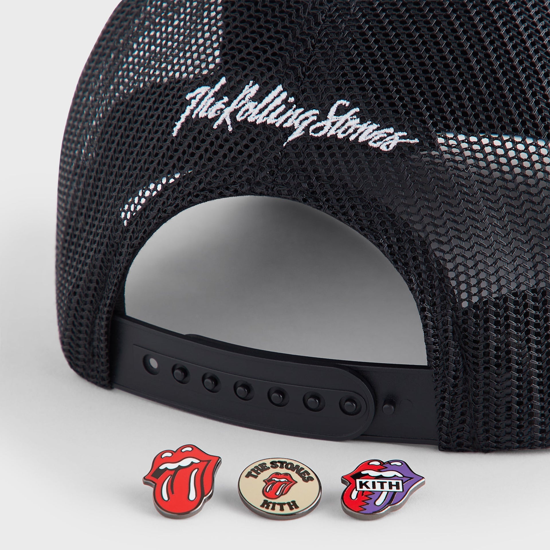 Kith for The Rolling Stones Nolan Trucker Hat - Black