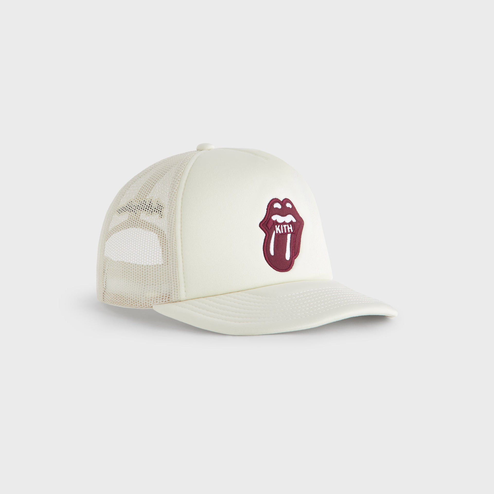 Kith for The Rolling Stones Nolan Trucker Hat - Muslin