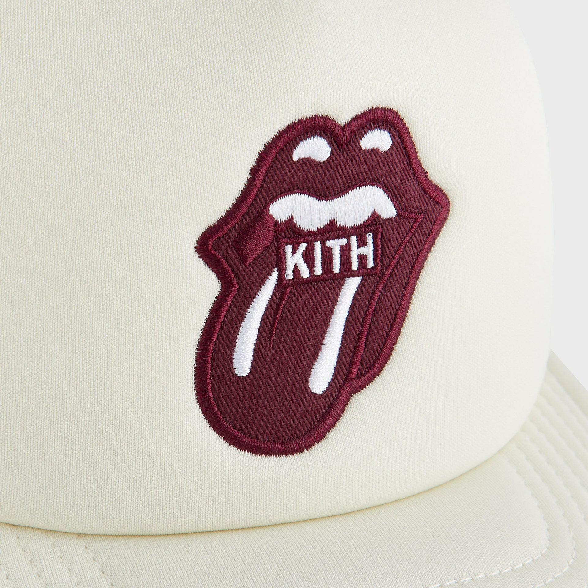 Kith for The Rolling Stones Nolan Trucker Hat - Muslin