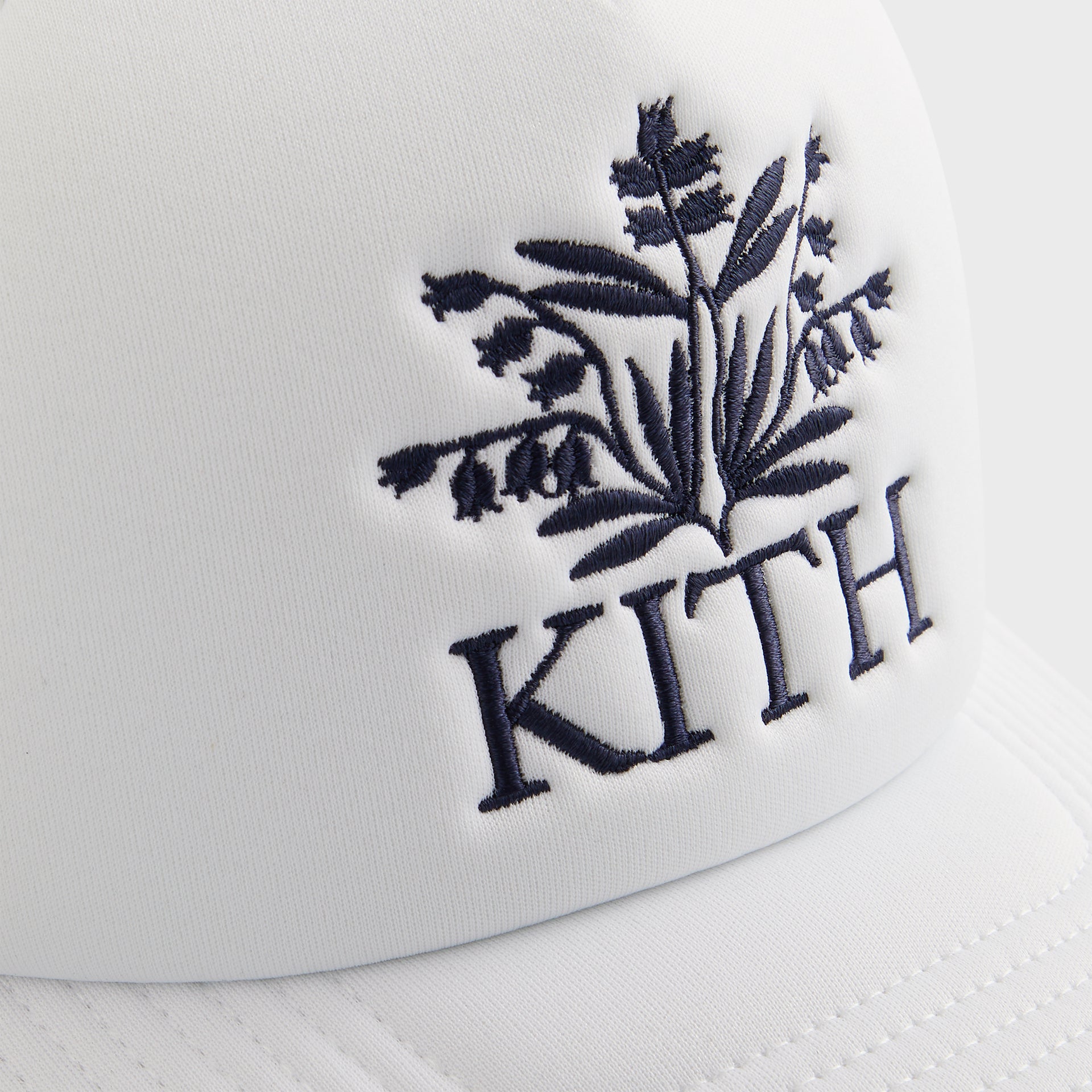 Kith Lace Poly Foam Nolan Trucker Hat - White