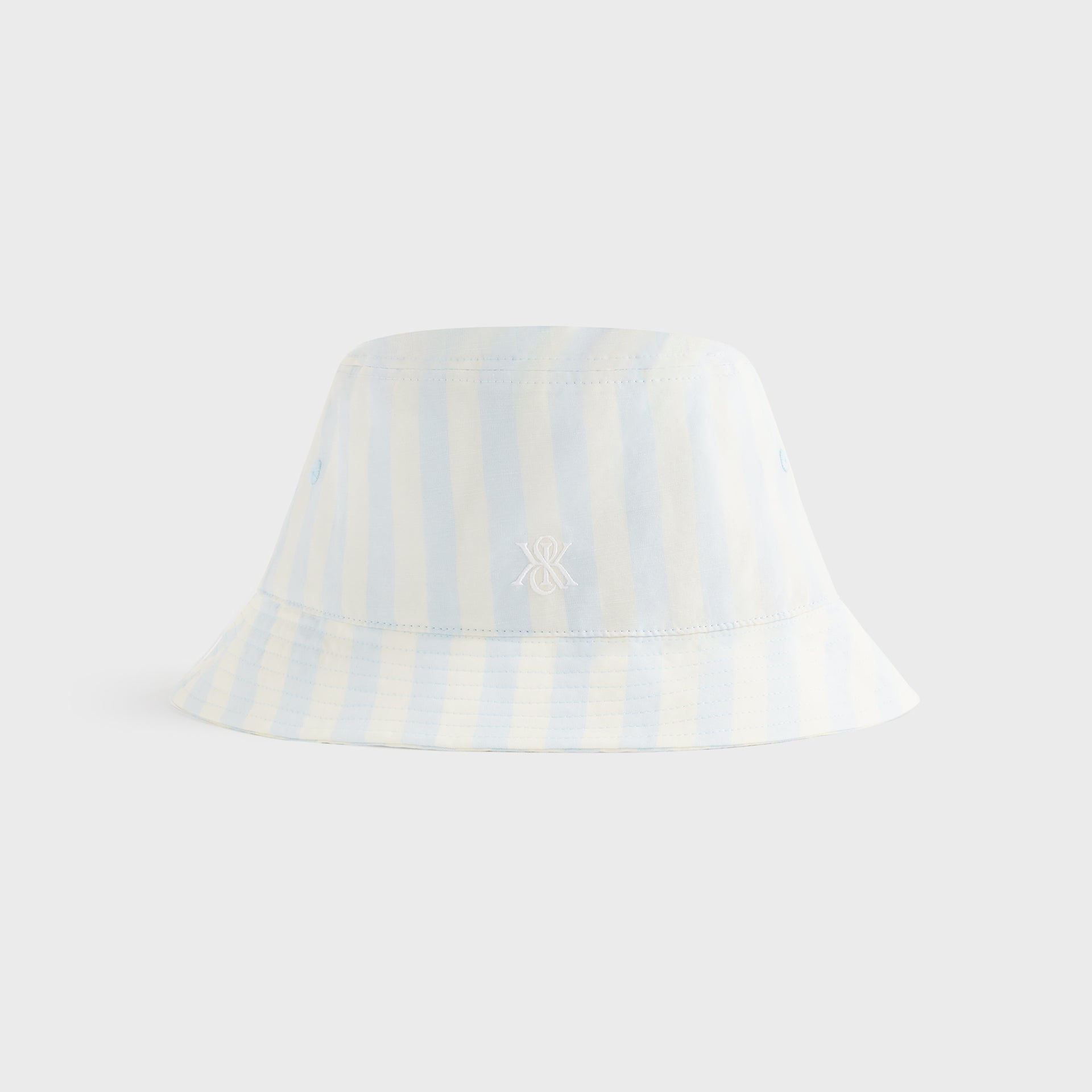Kith Sandwashed Cupro Linen Dawson Bucket Hat - Light Indigo