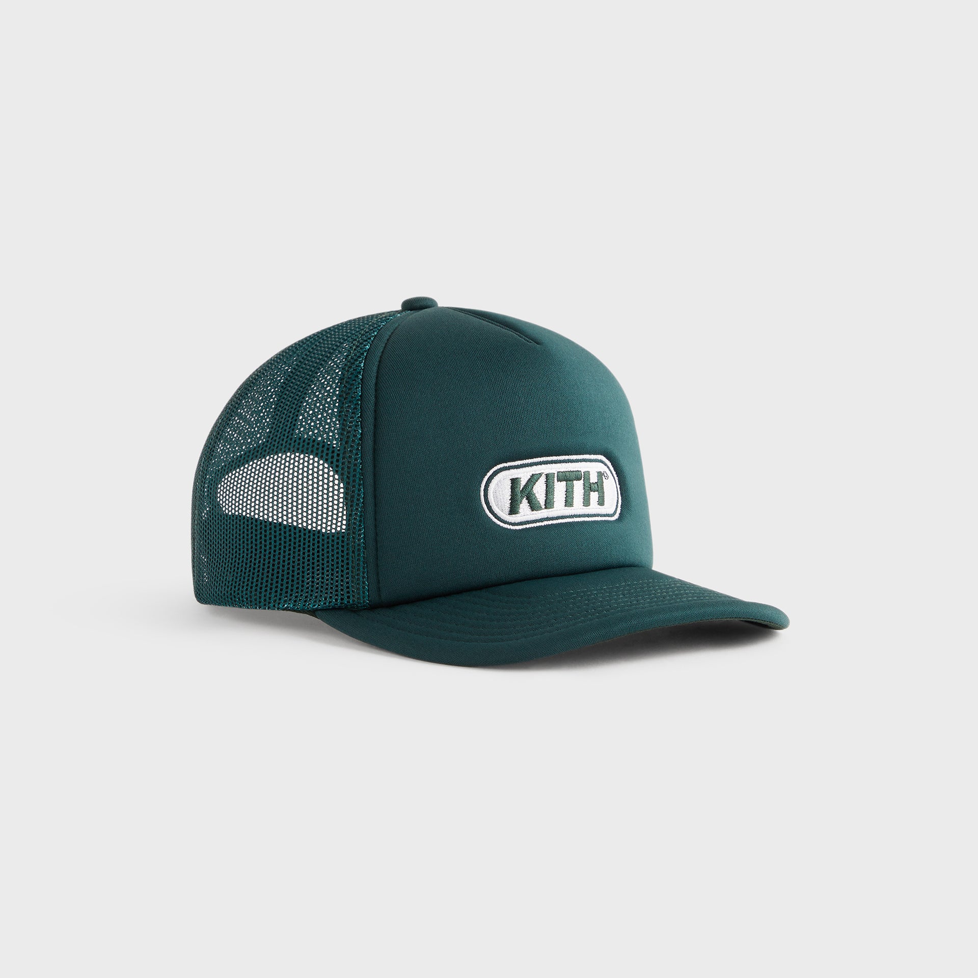 Kith Poly Foam Fast Logo Patch Nolan Trucker Hat - Stadium
