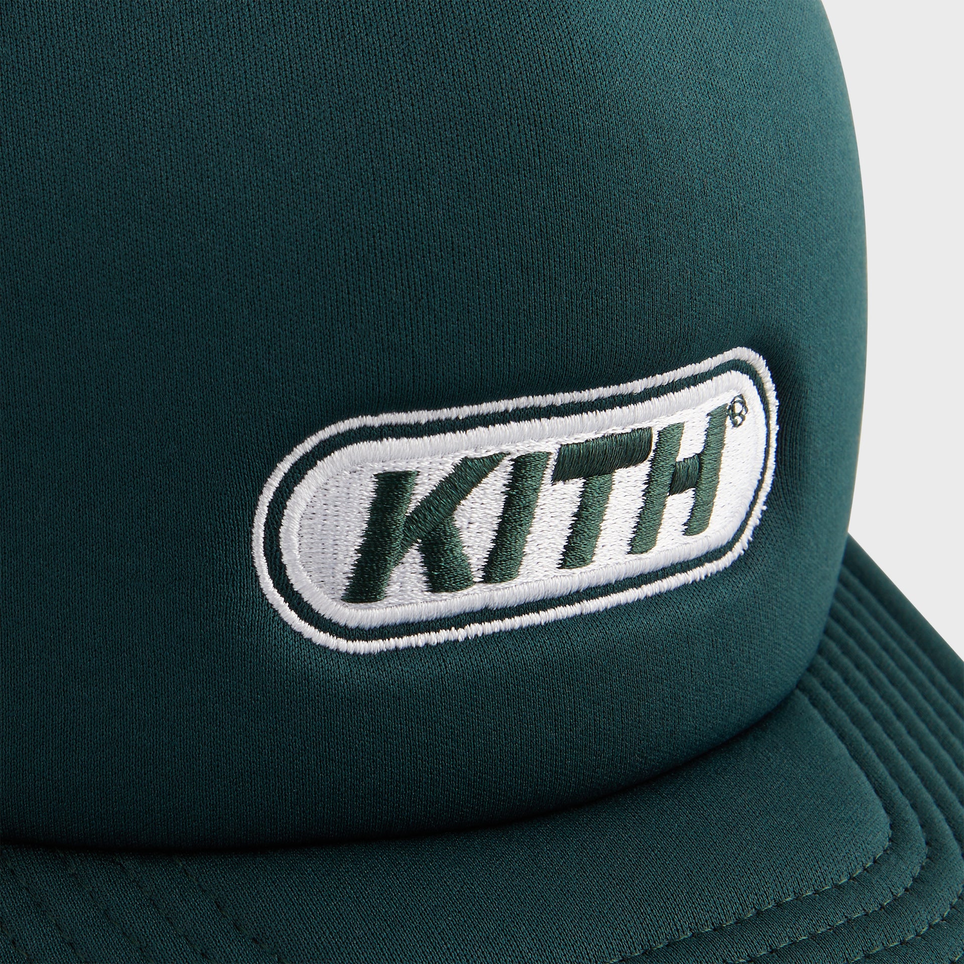 Kith Poly Foam Fast Logo Patch Nolan Trucker Hat - Stadium