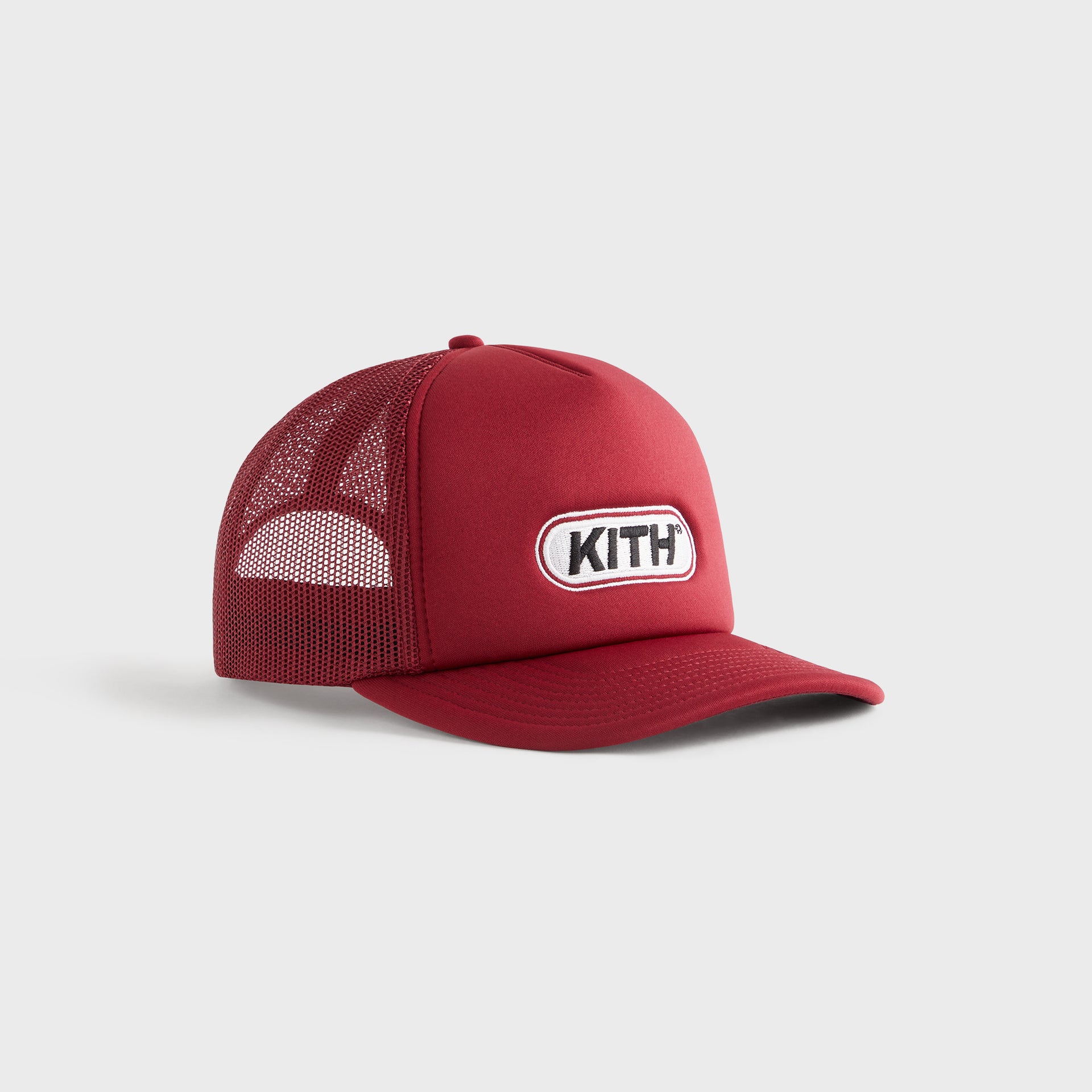 Kith Poly Foam Fast Logo Patch Nolan Trucker Hat - Allure