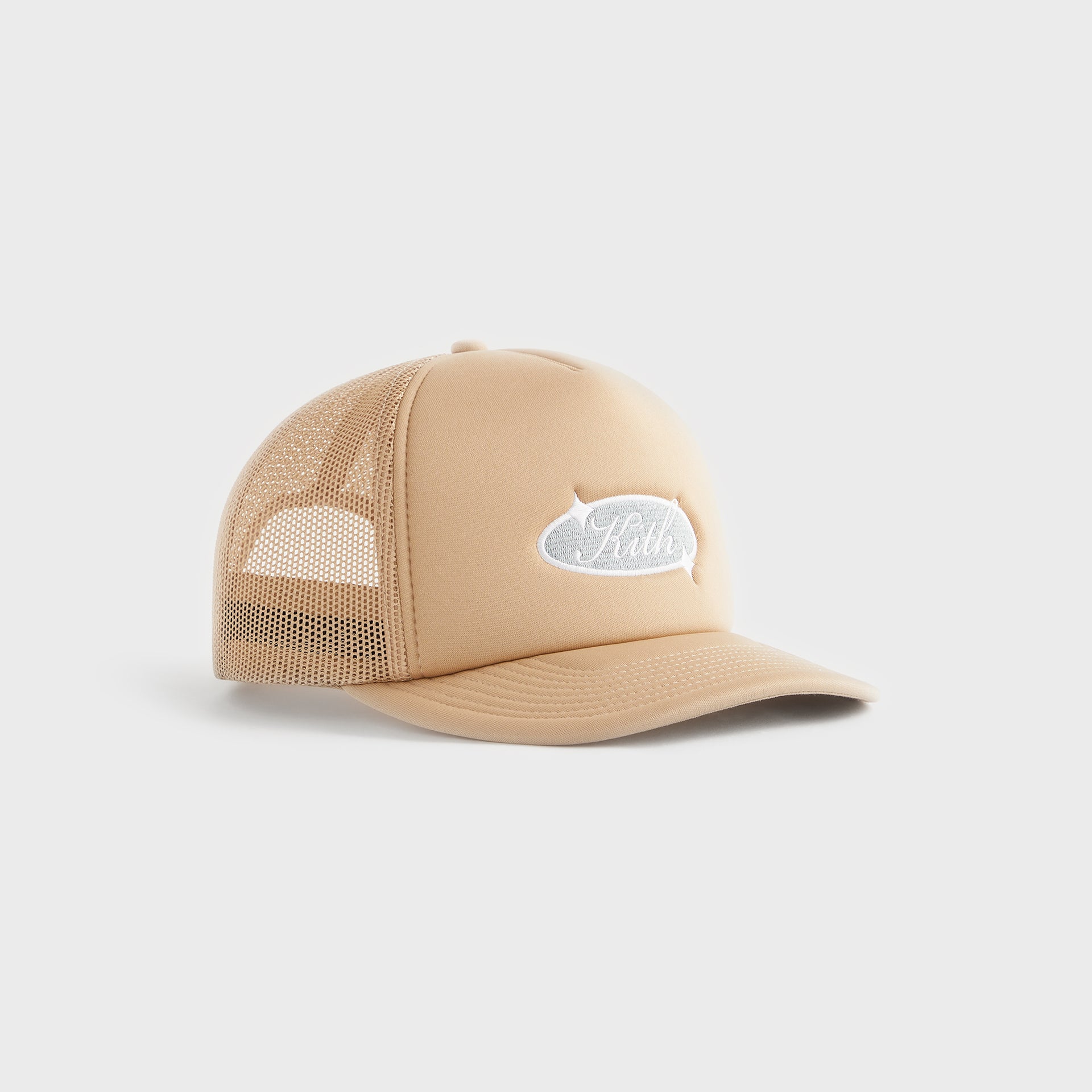 Kith Freeway Logo Poly Foam Nolan Trucker Hat - Canvas