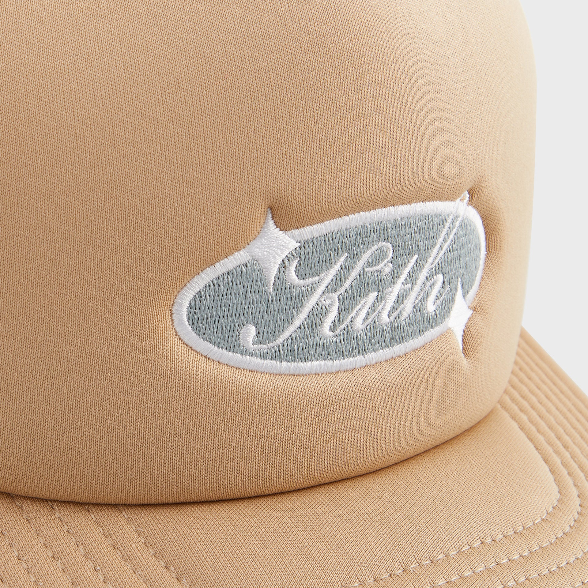 Kith Freeway Logo Poly Foam Nolan Trucker Hat - Canvas