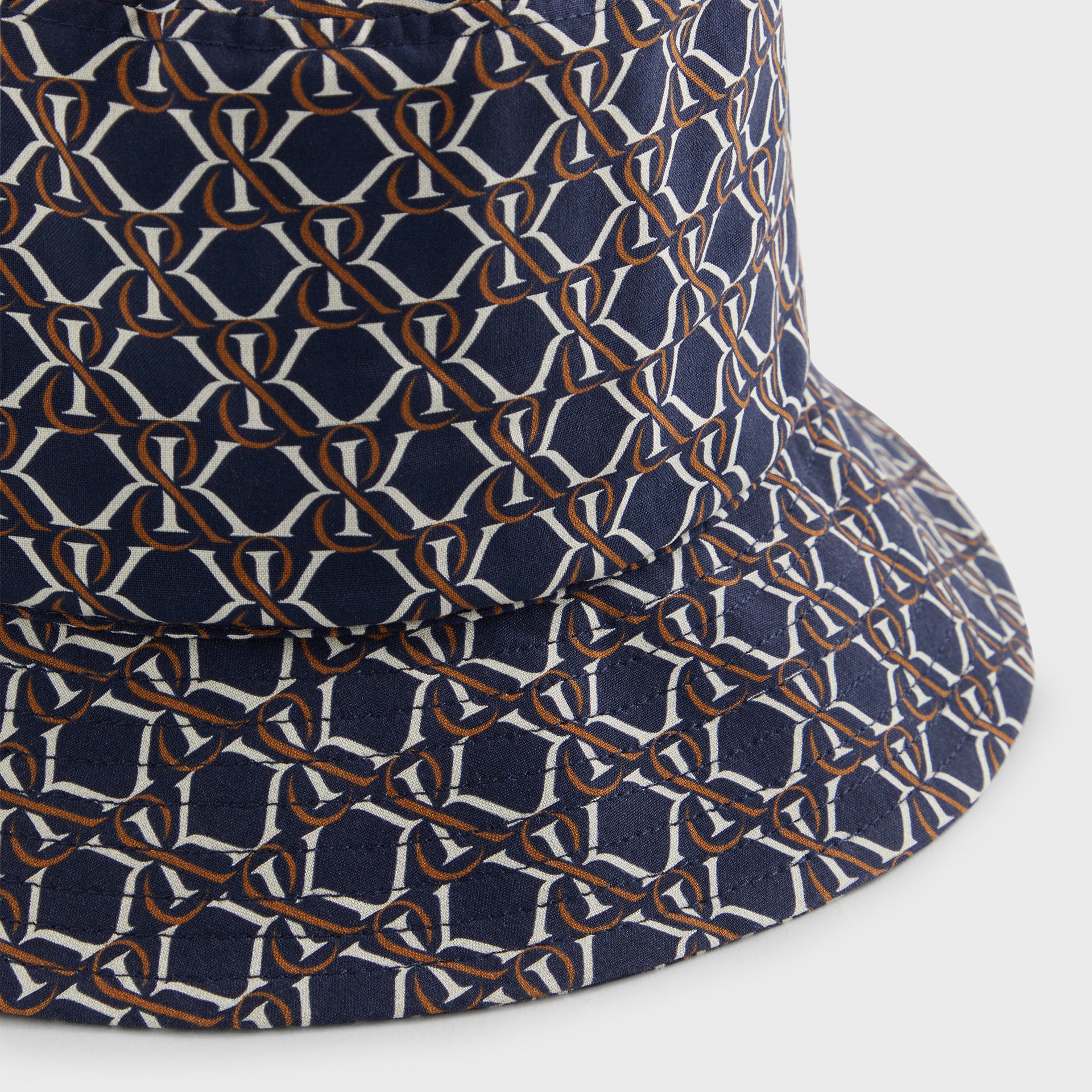 Kith Monogram Crest Dawson Bucket Hat - Nocturnal