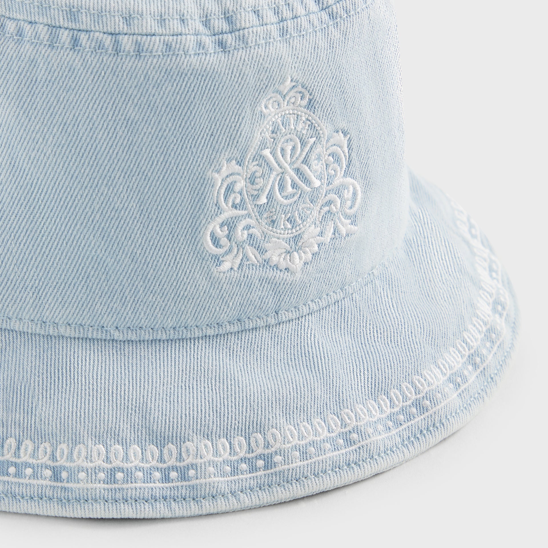 Kith Denim Twill Dawson Bucket Hat - Light Indigo