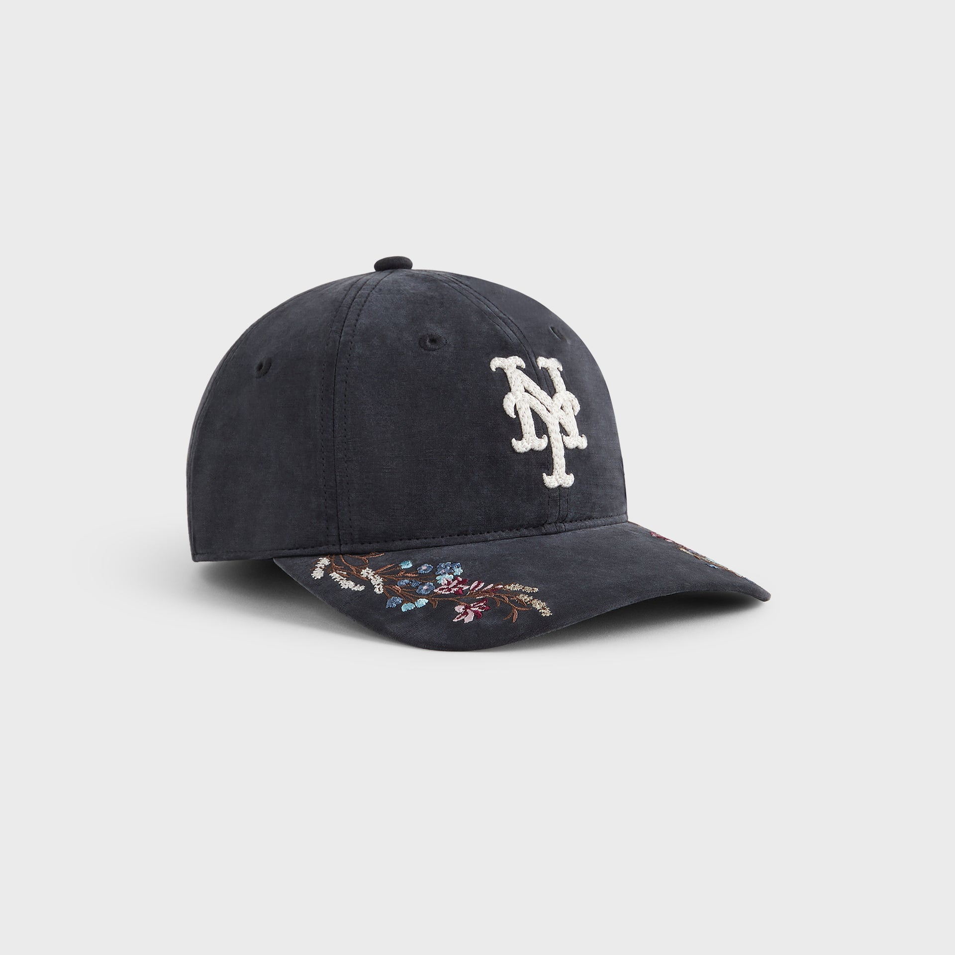 Kith & '47 for the New York Mets Cupro Linen Franchise LS Cap - Black