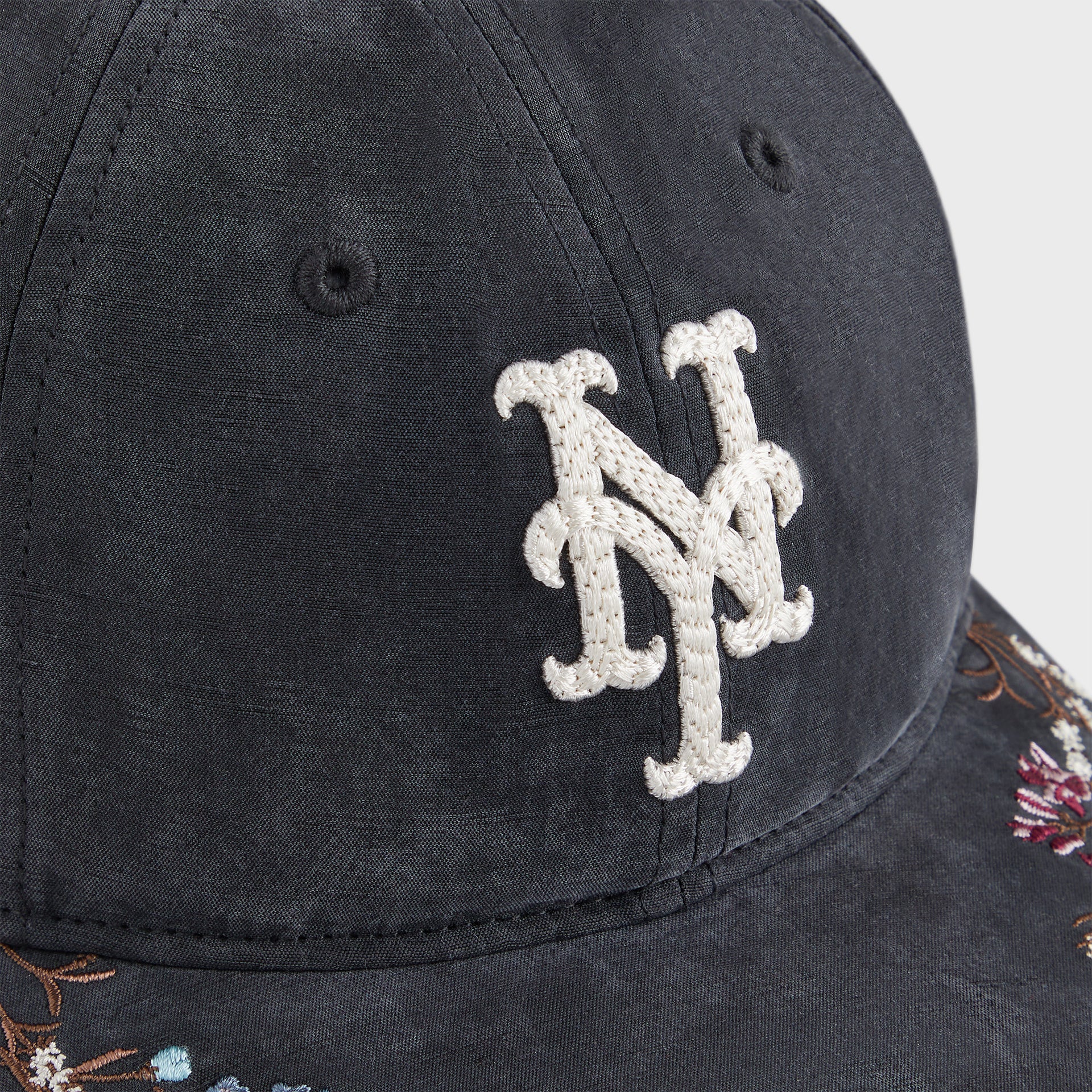 Kith & '47 for the New York Mets Cupro Linen Franchise LS Cap - Black