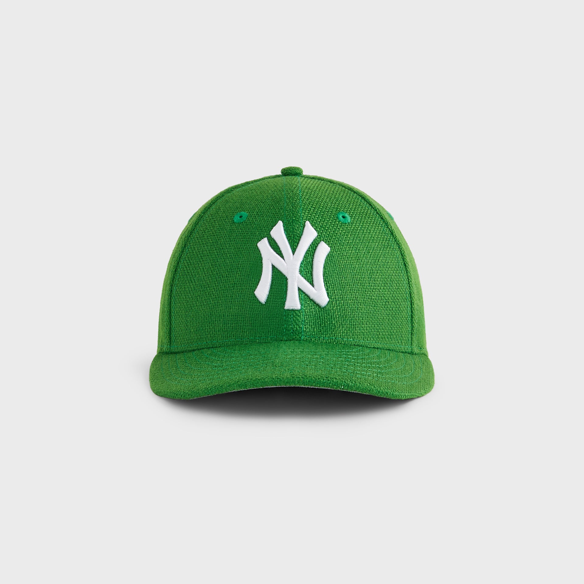 Kith & New Era for the New York Yankees Raffia Low Profile 59FIFTY Fitted - Newt