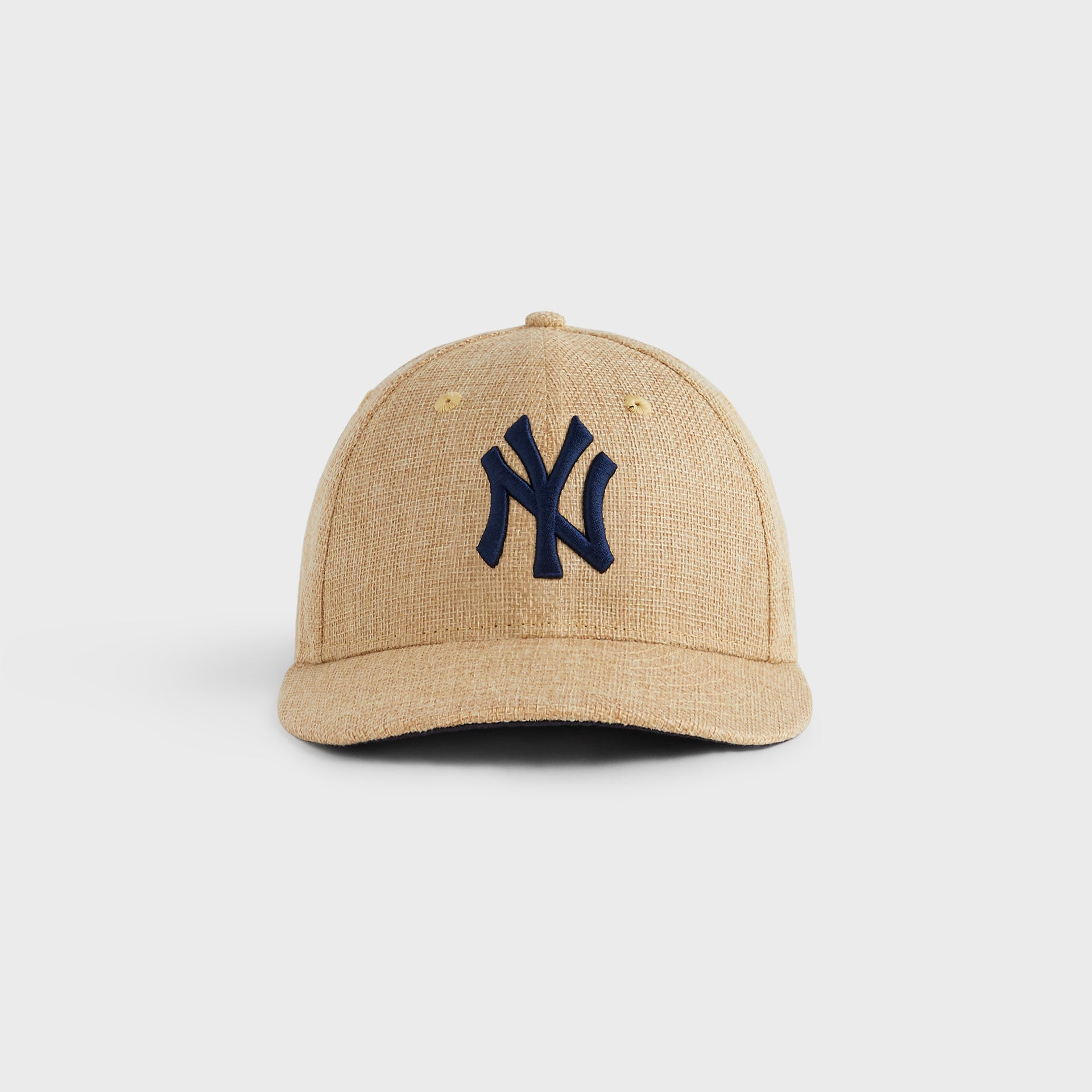 Kith & New Era for the New York Yankees Raffia Low Profile 59FIFTY Fitted - Natural