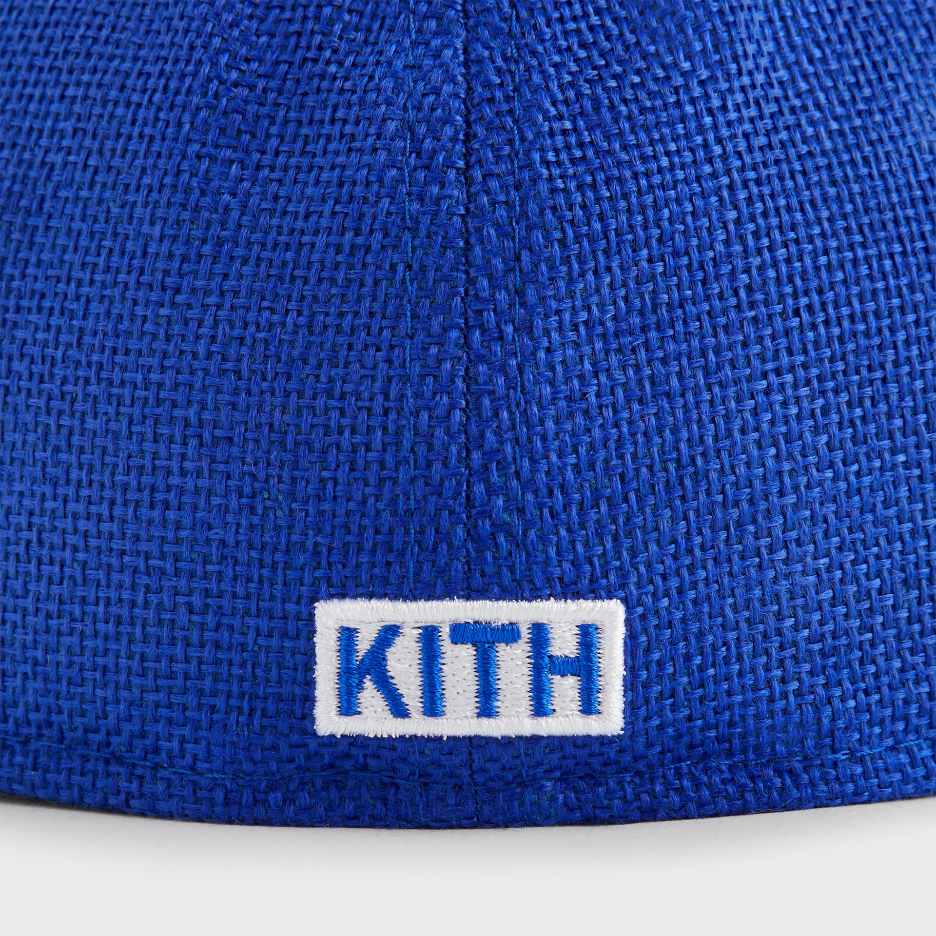 Kith & New Era for the New York Mets Raffia Low Profile 59FIFTY Fitted - Royal