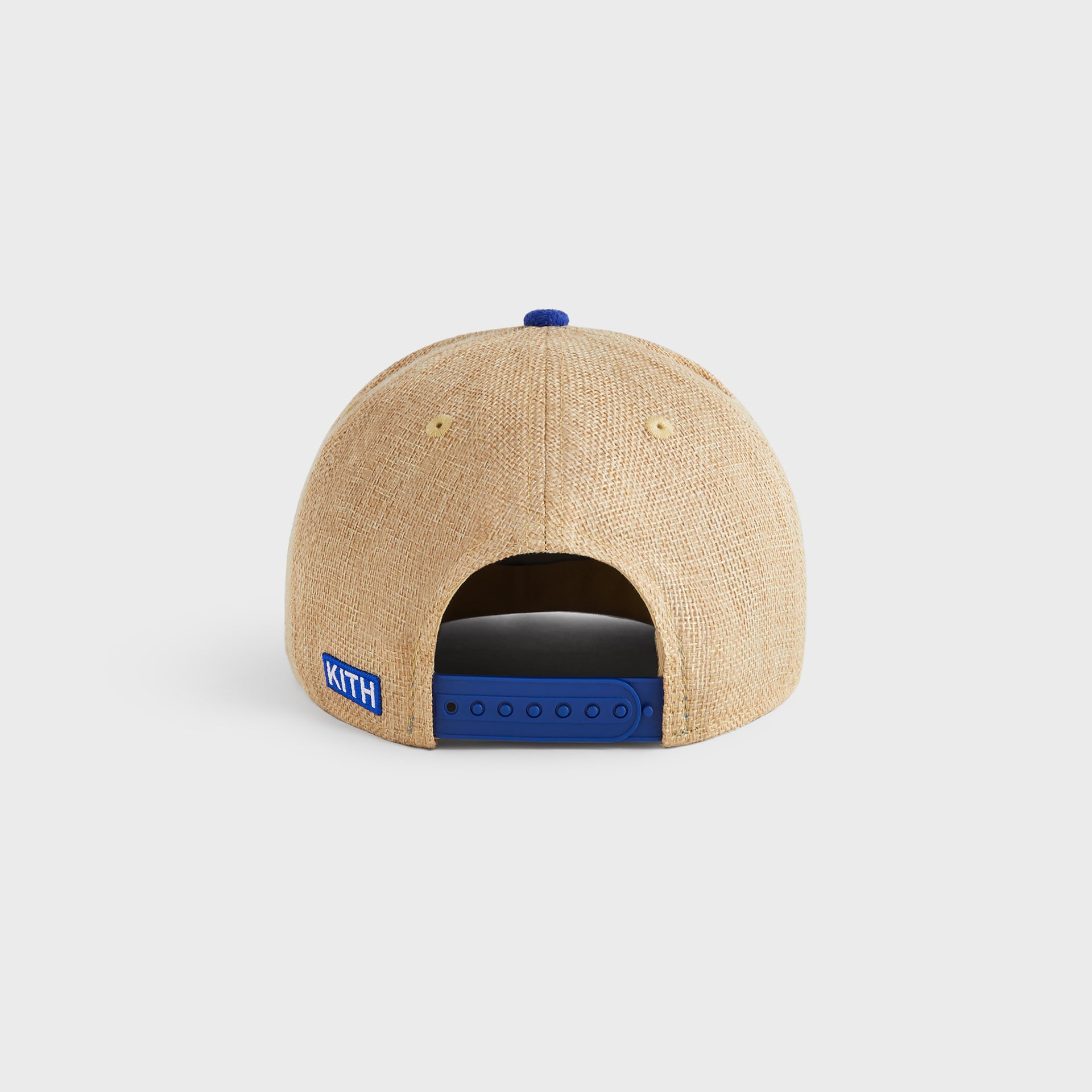 Kith & New Era for the New York Mets Raffia 49FORTY Snapback - Natural
