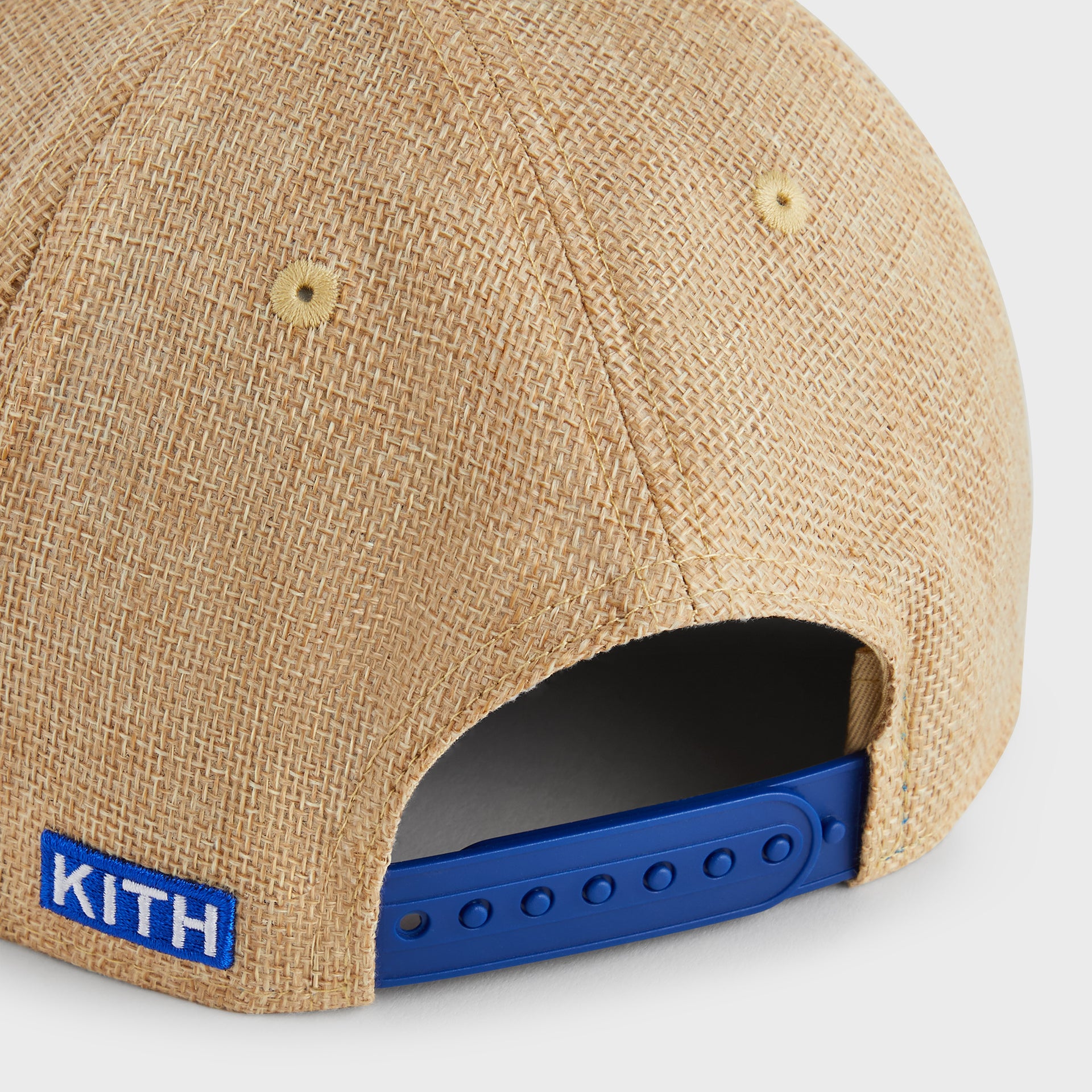 Kith & New Era for the New York Mets Raffia 49FORTY Snapback - Natural