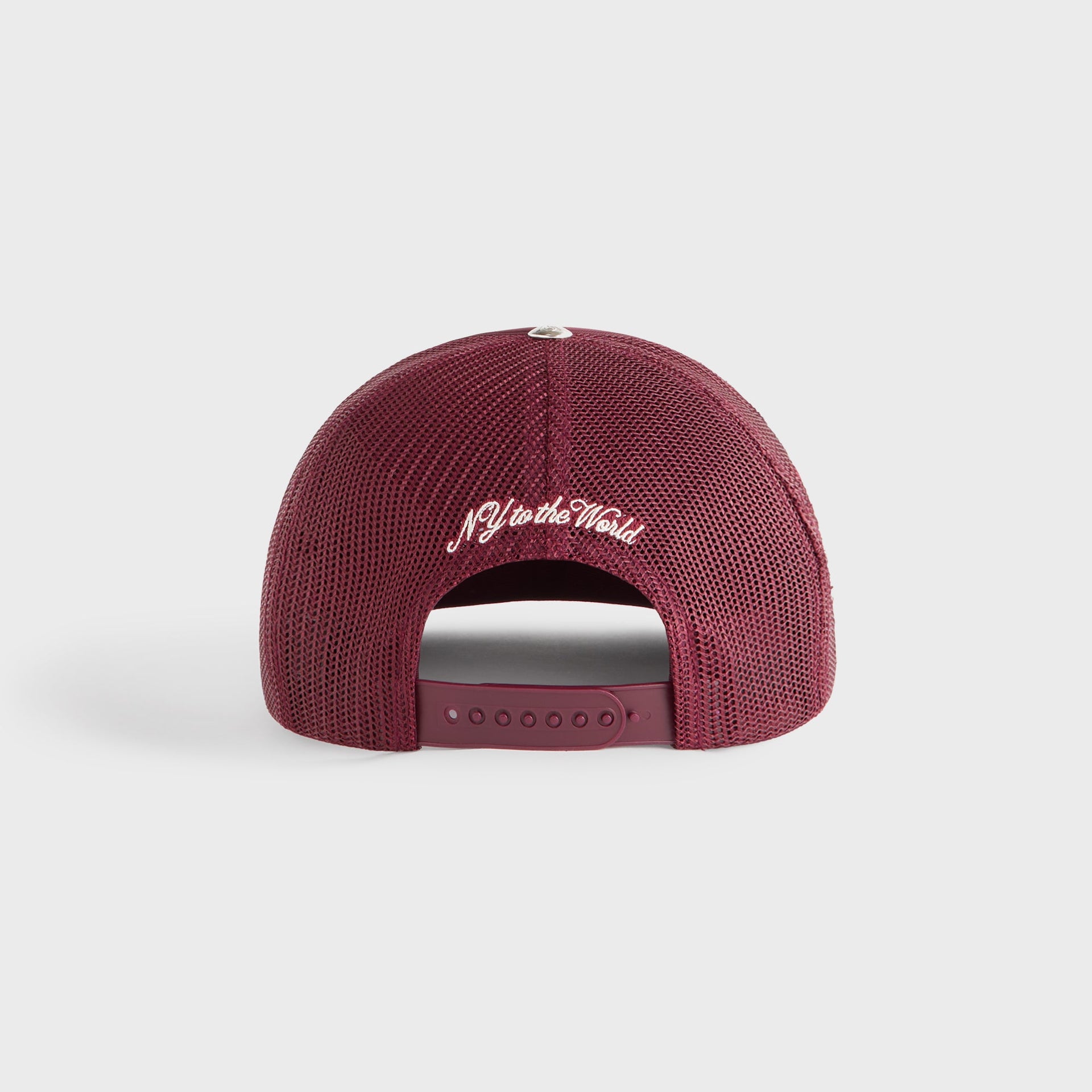 Kith Pick Stitch Poly Nolan Trucker Hat - Magma