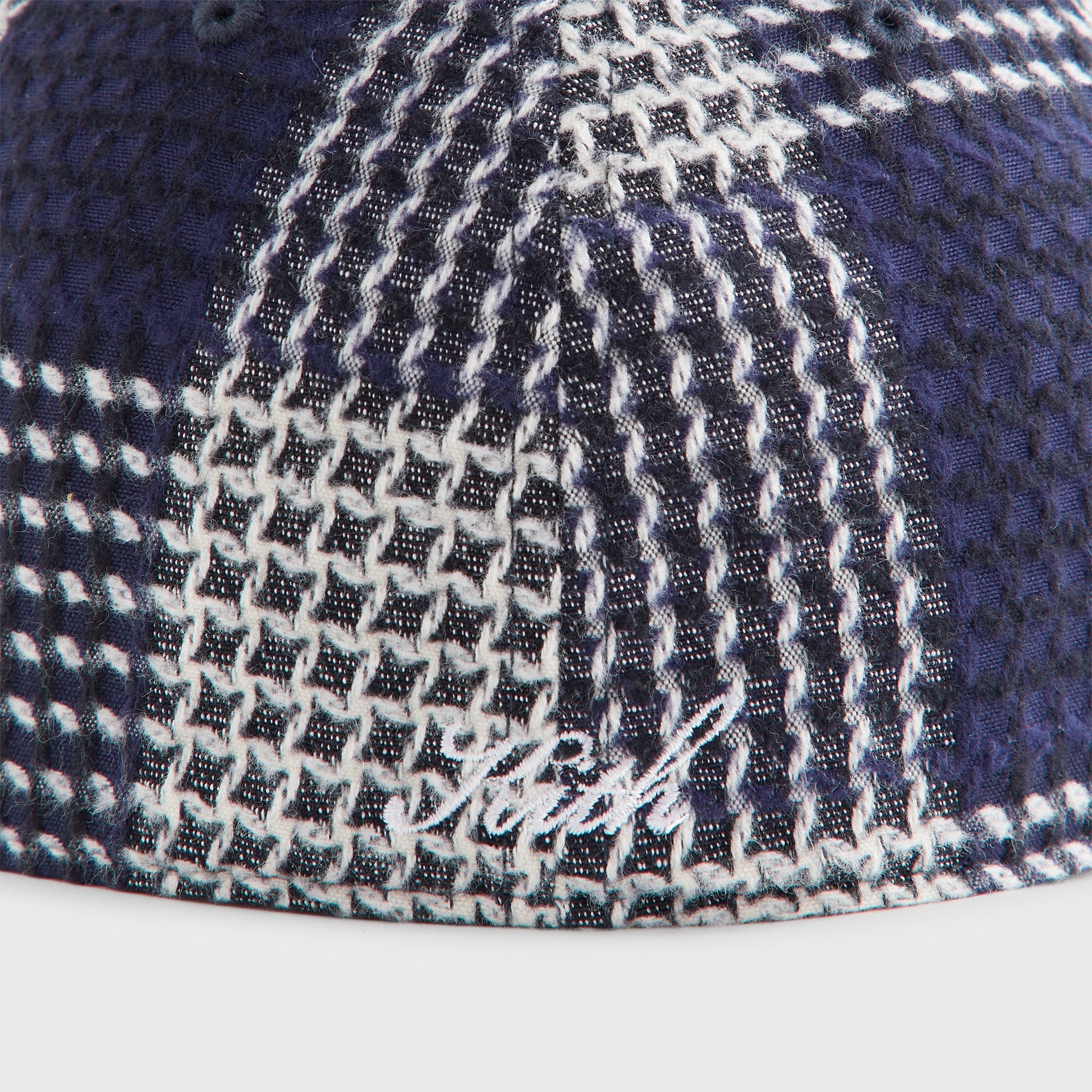 Kith & '47 for the New York Yankees Textured Plaid Franchise LS Cap - Nocturnal