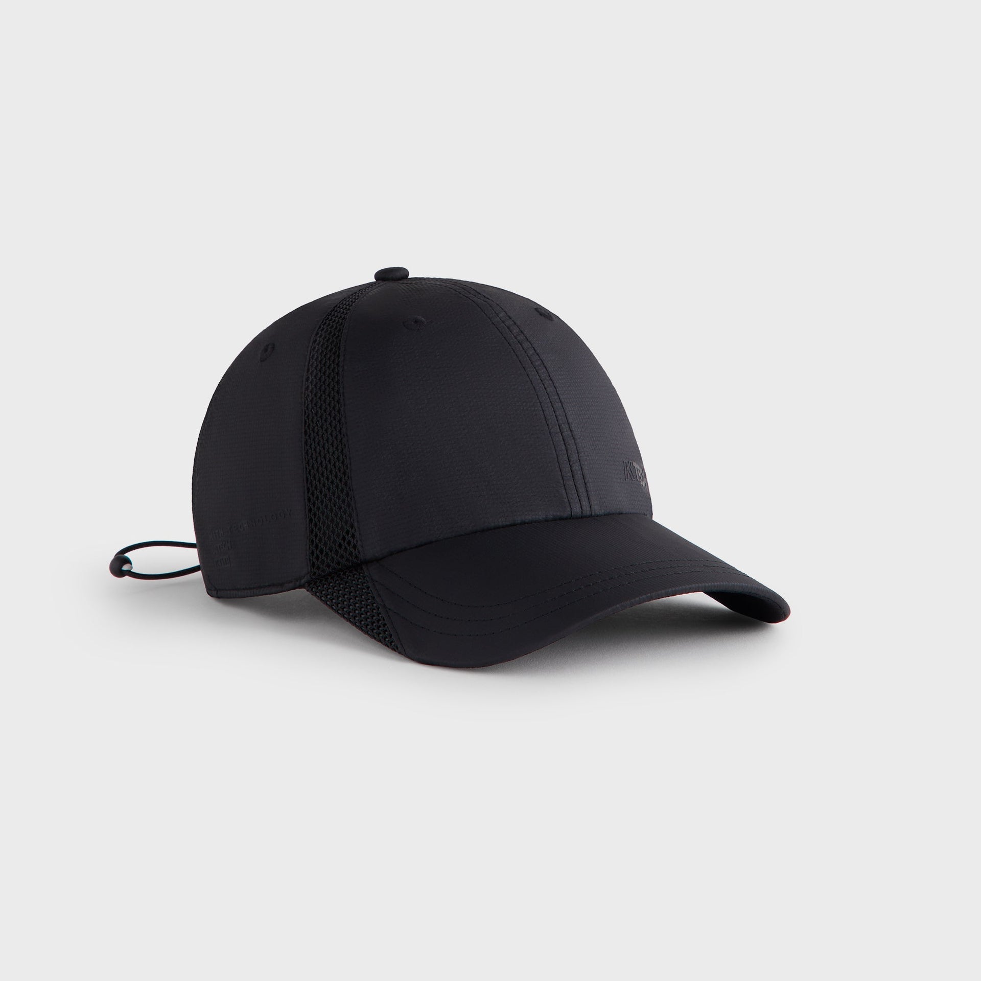 Kith Two-Tone Nylon Ripstop Aaron Classic Cap - Black
