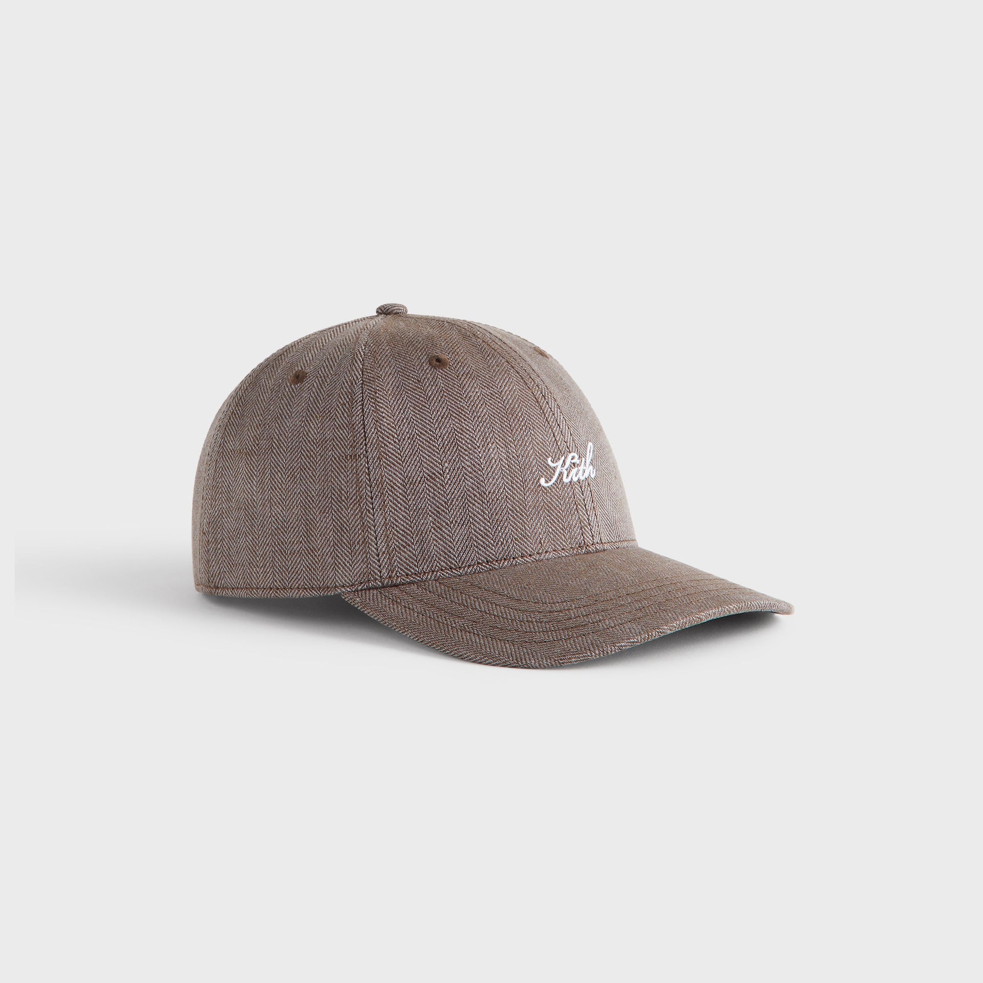 Kith Herringbone Snap Aaron Classic Cap - Kindling