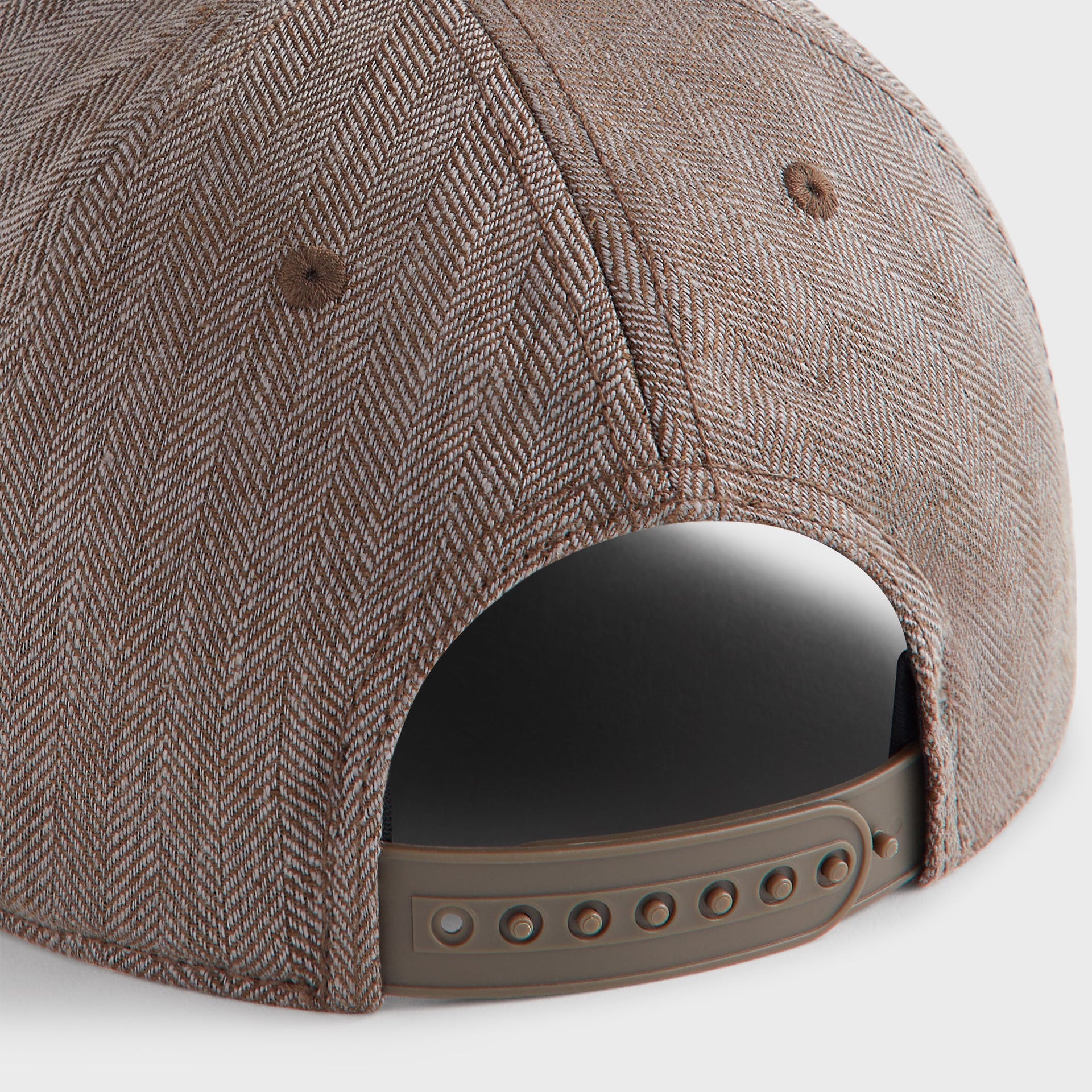Kith Herringbone Snap Aaron Classic Cap - Kindling