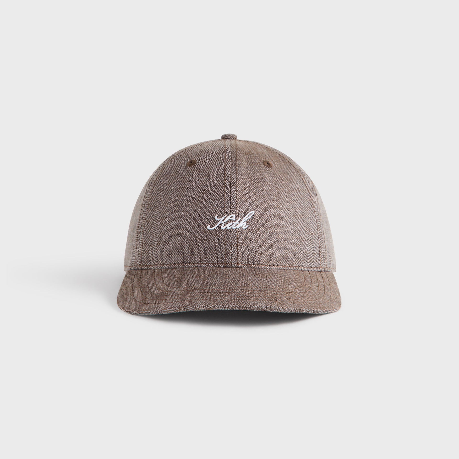 Kith Herringbone Snap Aaron Classic Cap - Kindling