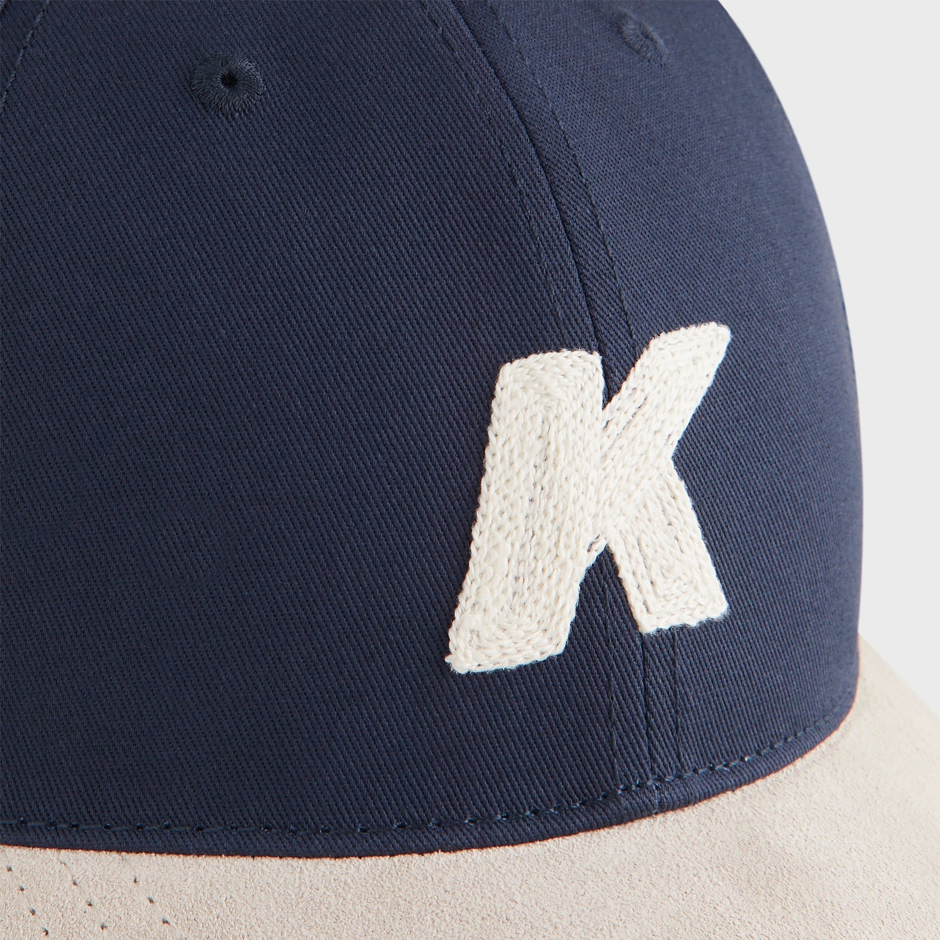 Kith Twill & Suede Aaron Classic Cap - Nocturnal
