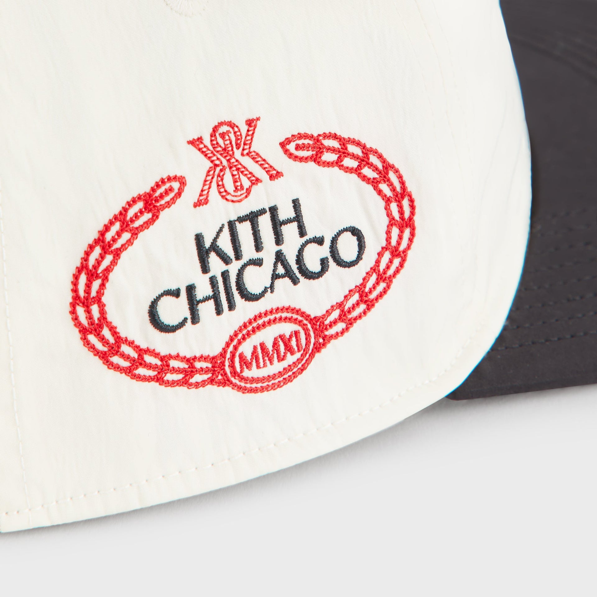 Kith & '47 for the Chicago Bulls Nylon SL Hitch Snapback - Sandrift